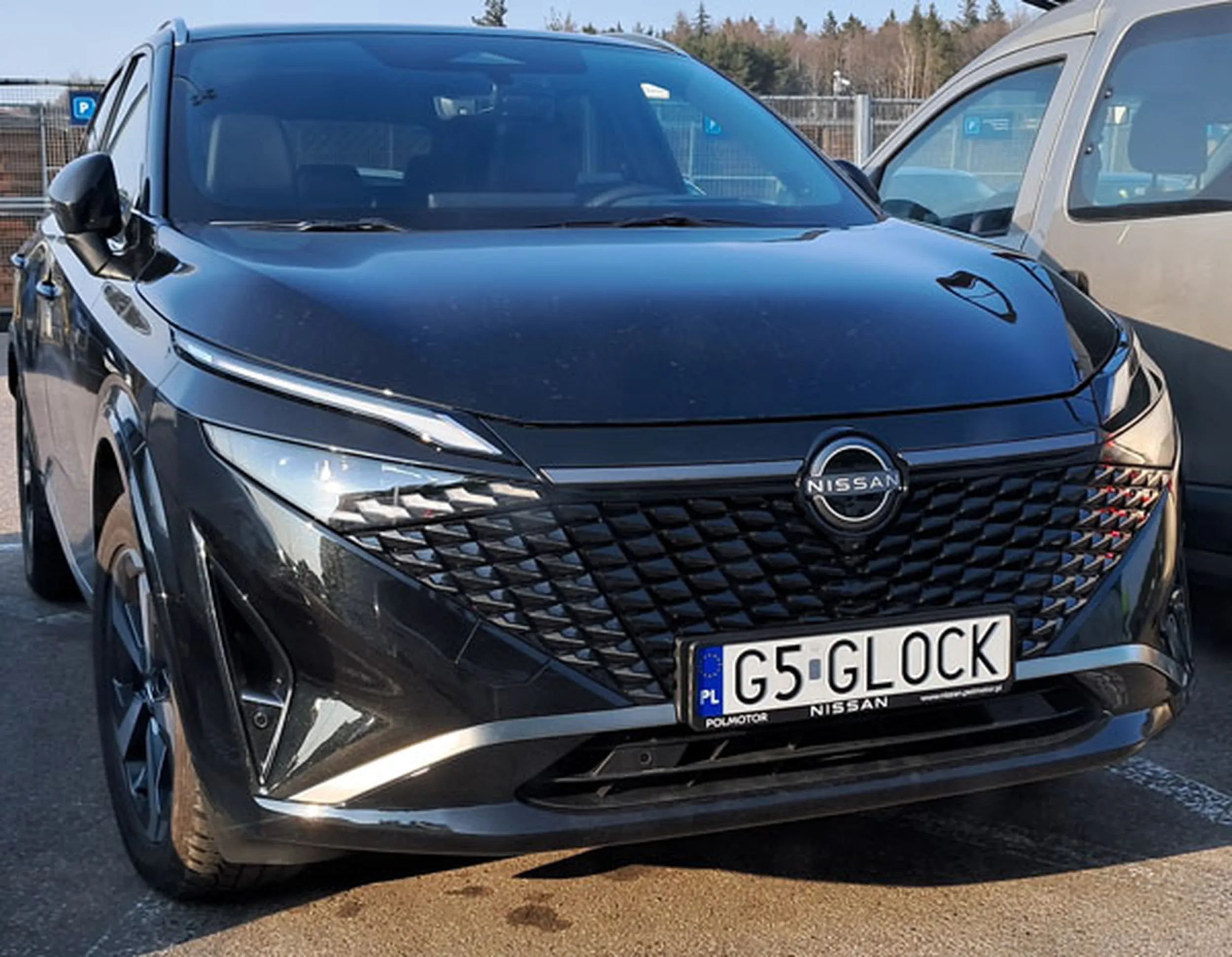 Fajny numer, blacha G5 GLOCK