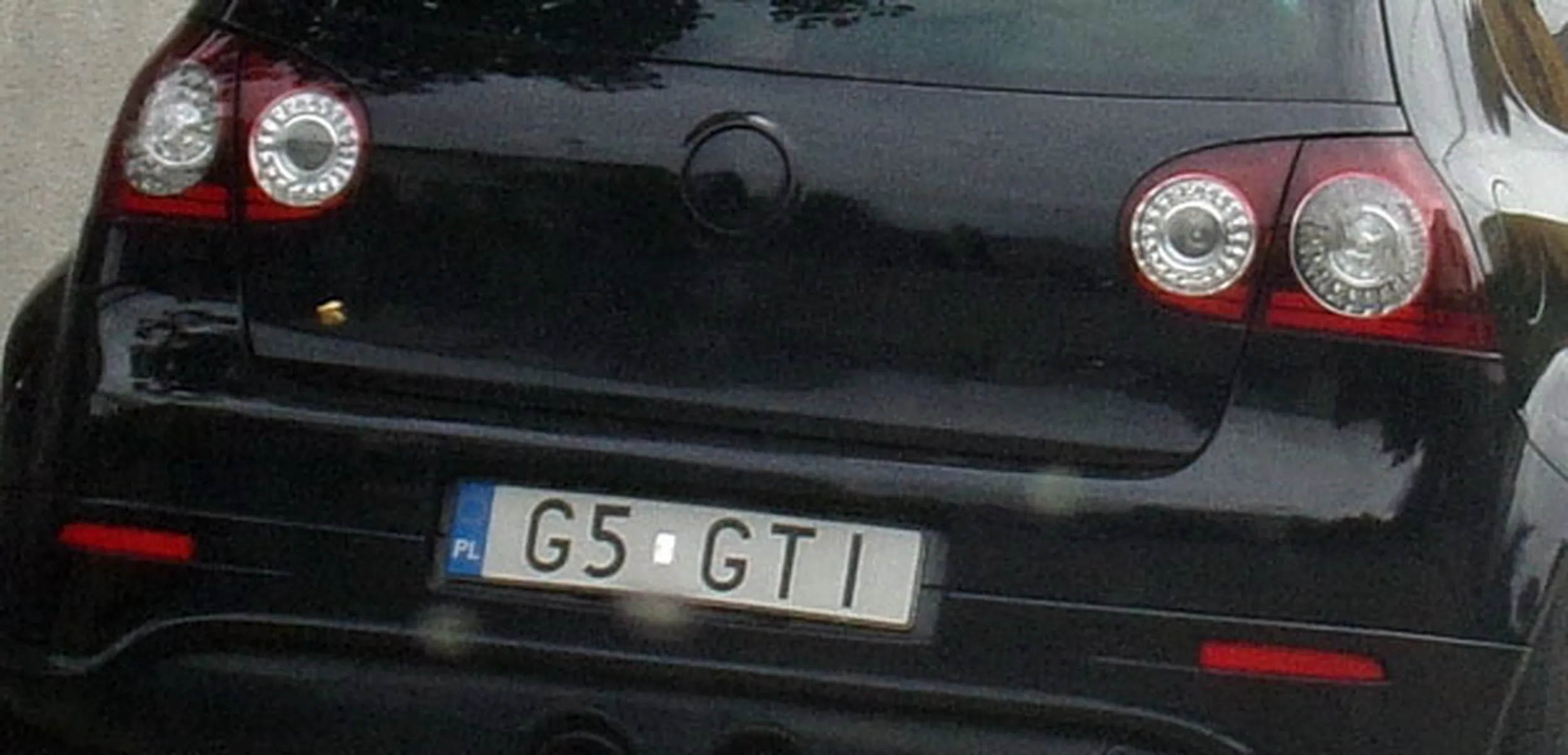 Fajny numer, blacha G5 GTI