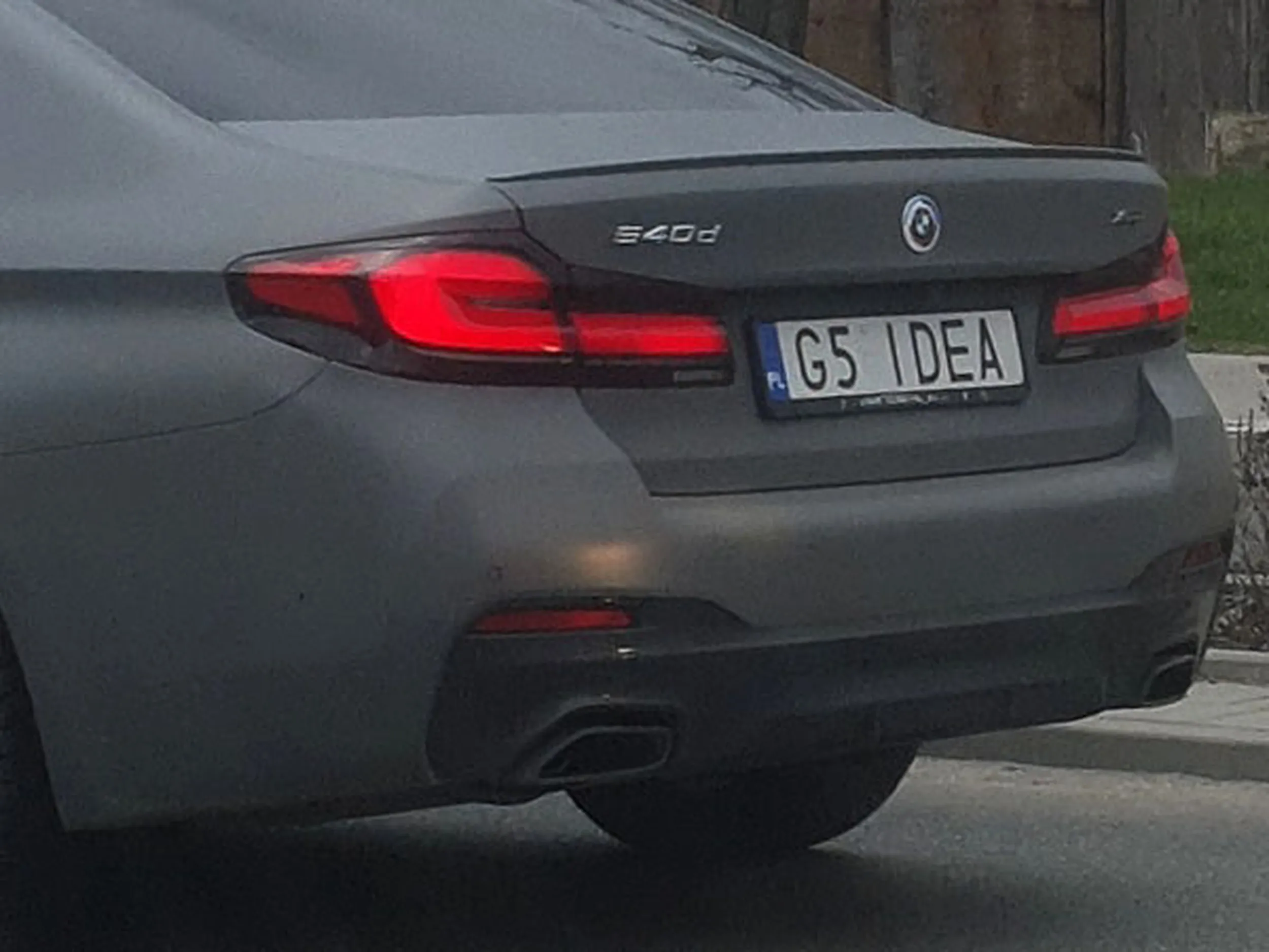 Fajny numer, blacha G5 IDEA