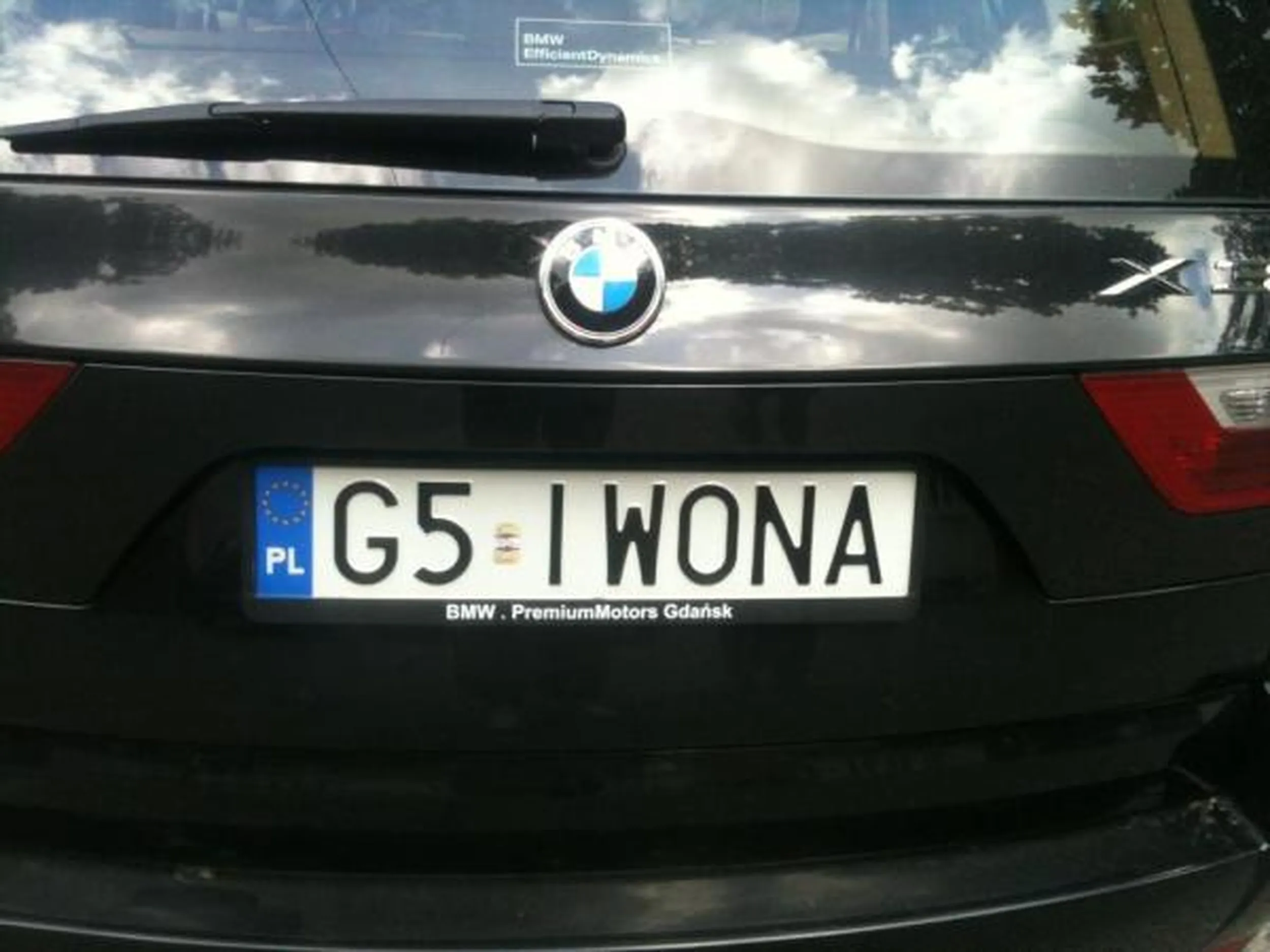 Fajny numer, blacha G5 IWONA