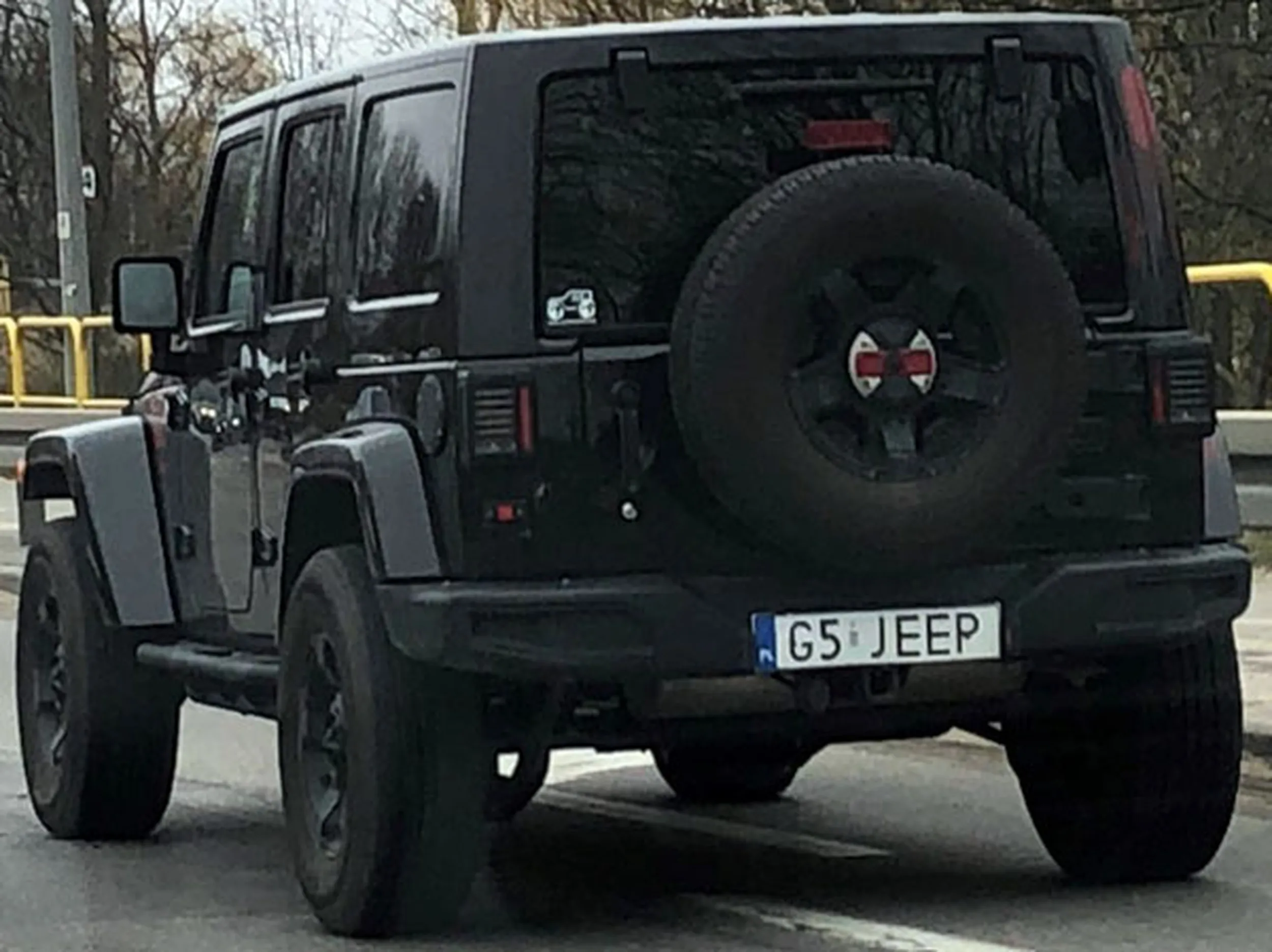 Fajny numer, blacha G5 JEEP