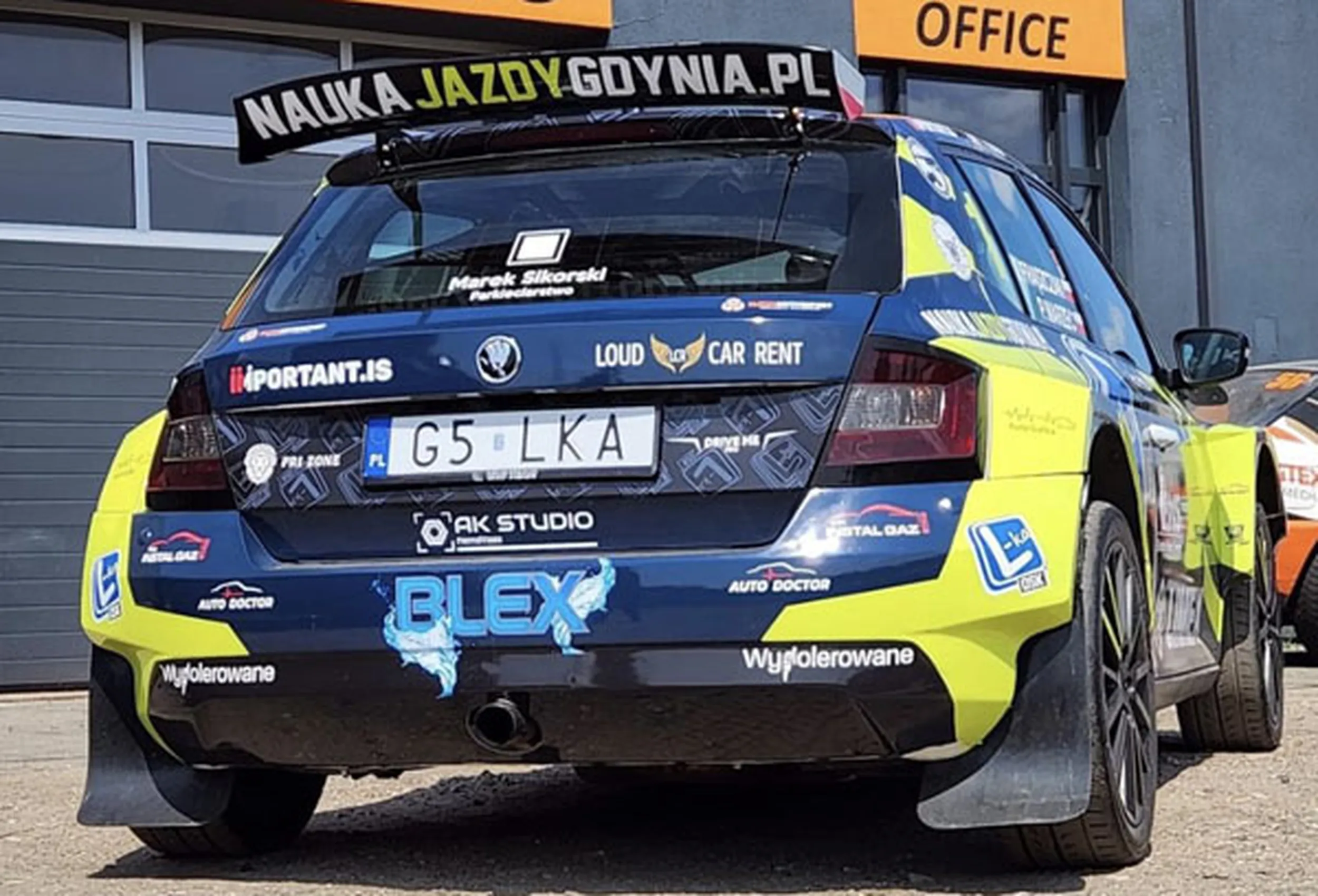 Fajny numer, blacha G5 LKA