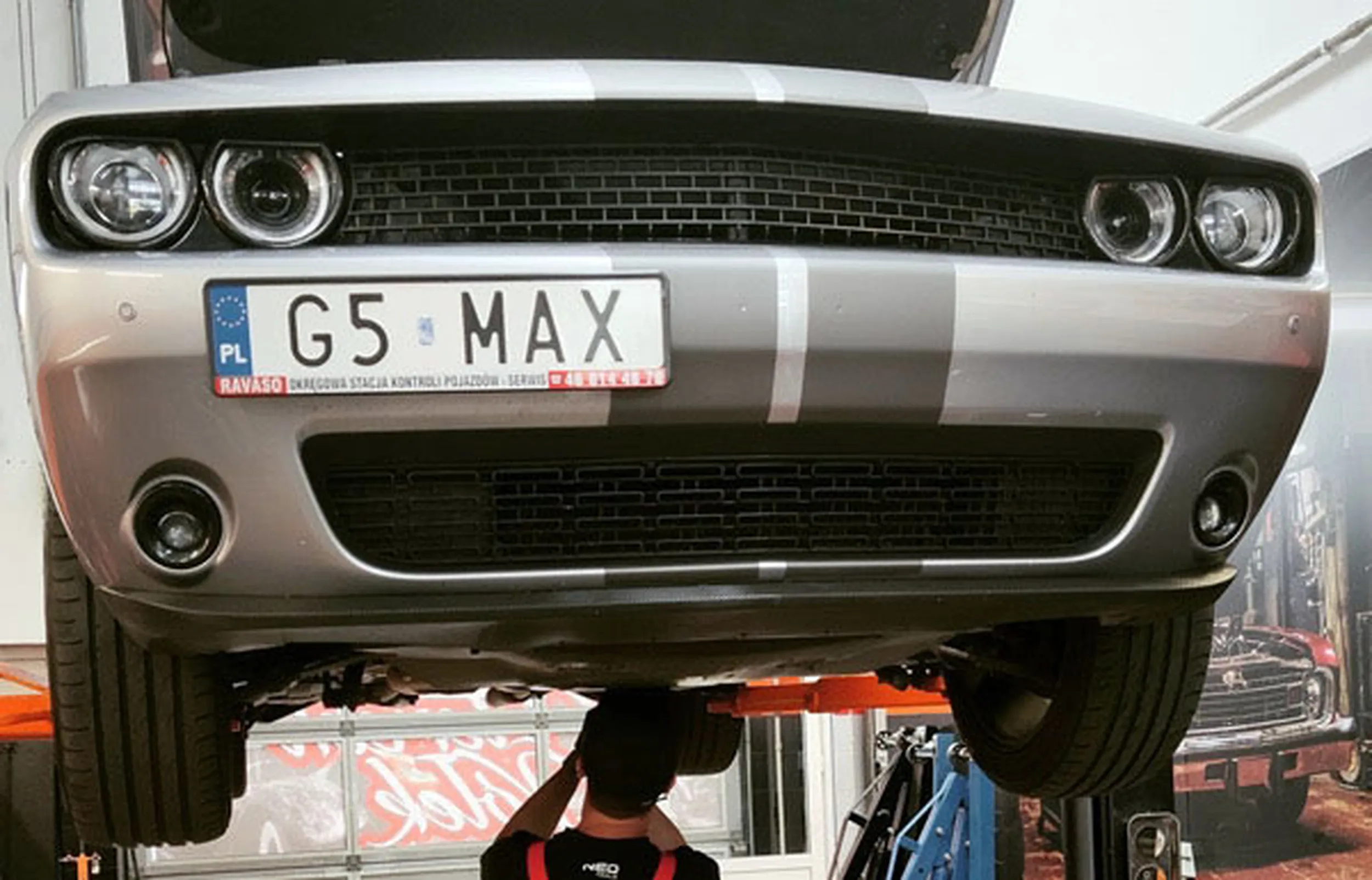 Fajny numer, blacha G5 MAX