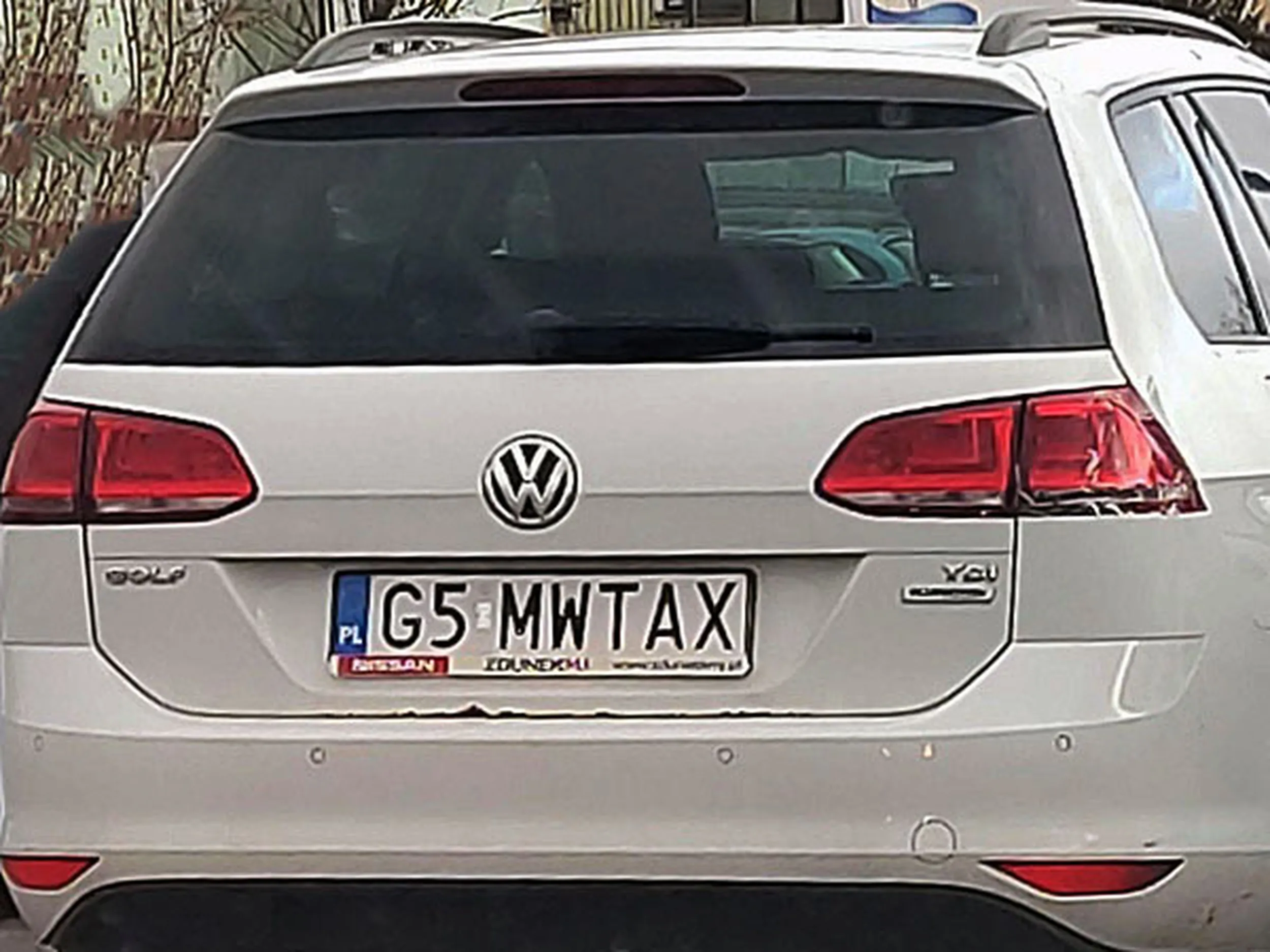 Fajny numer, blacha G5 MWTAX