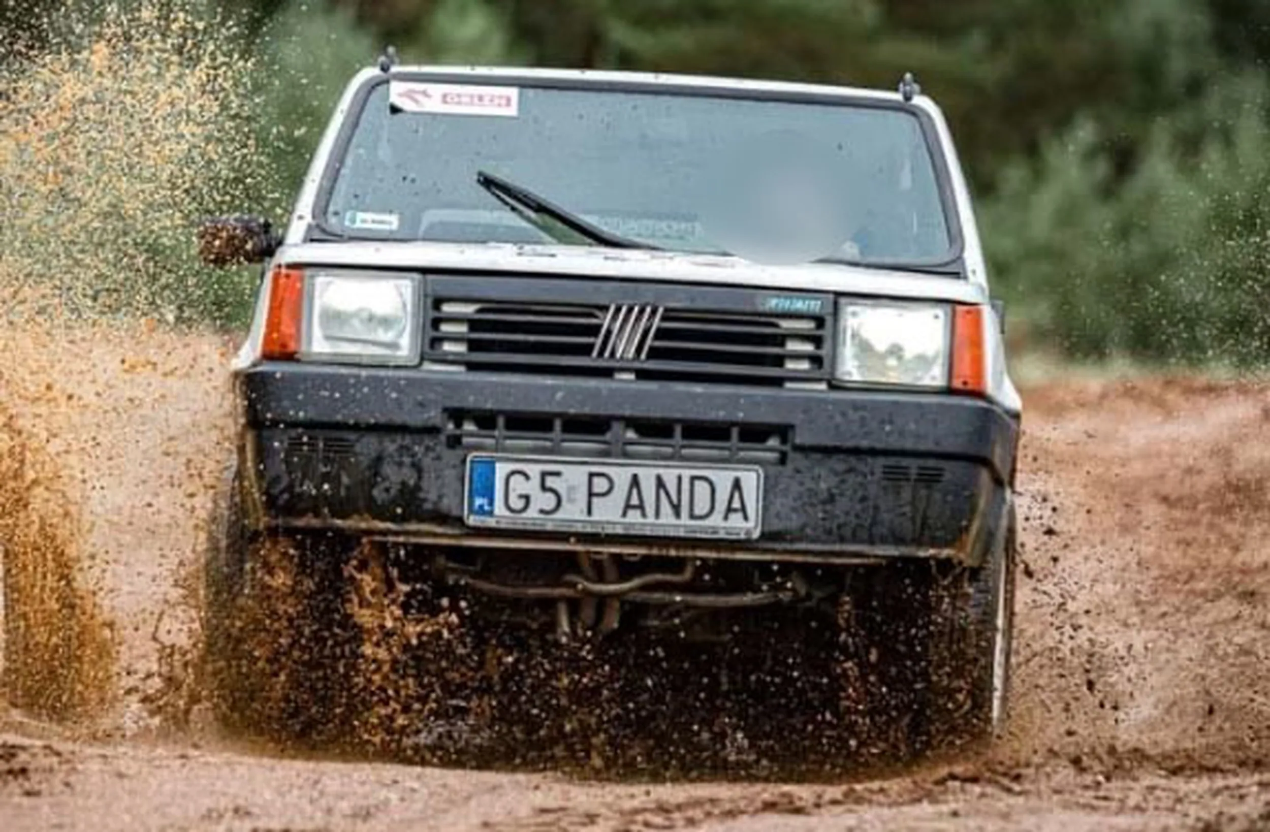 Fajny numer, blacha G5 PANDA