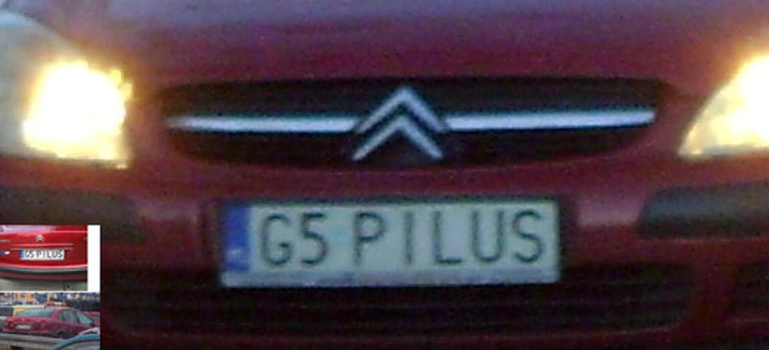 Fajny numer, blacha G5 PILUS