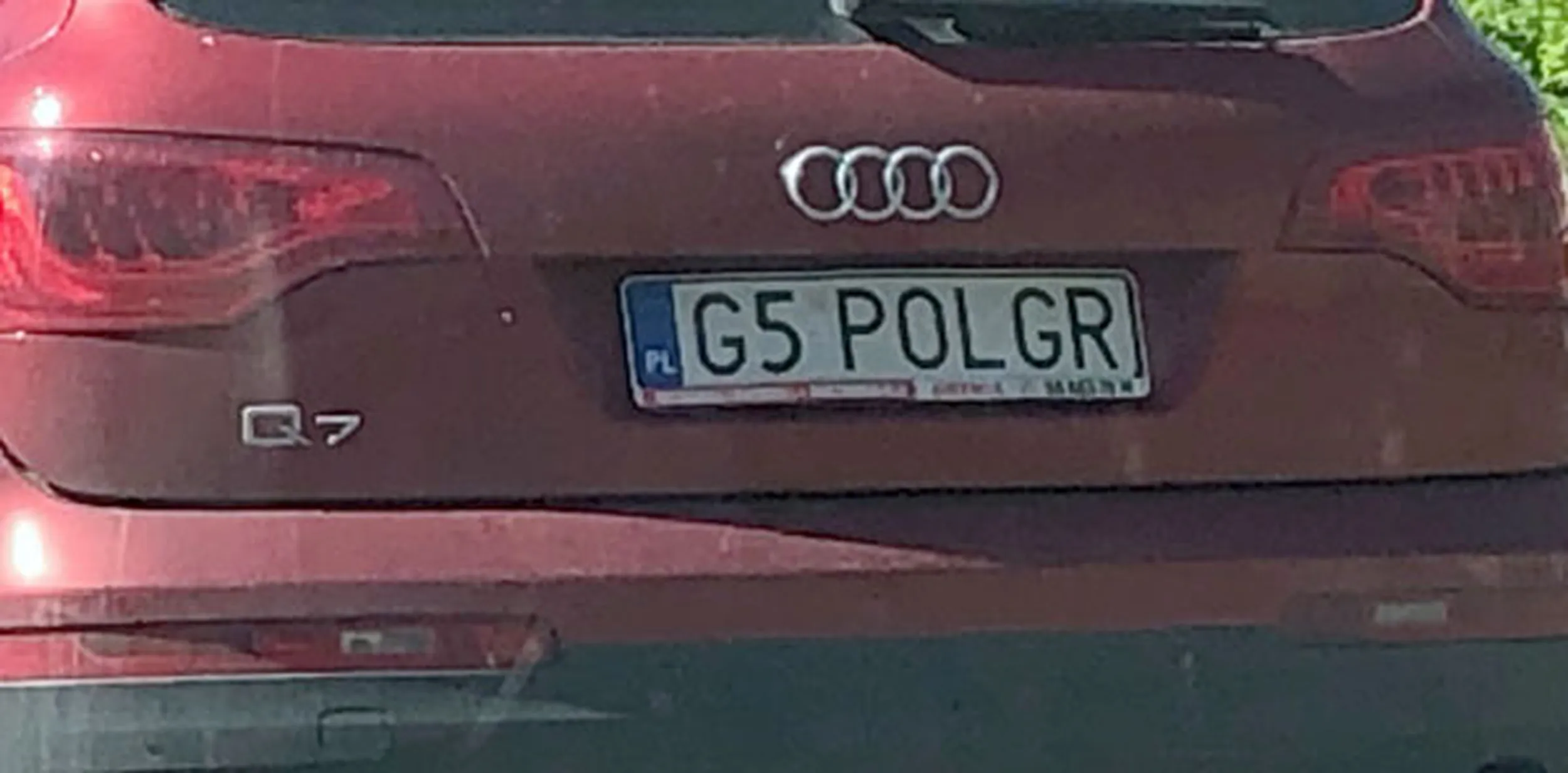 Fajny numer, blacha G5 POLGR