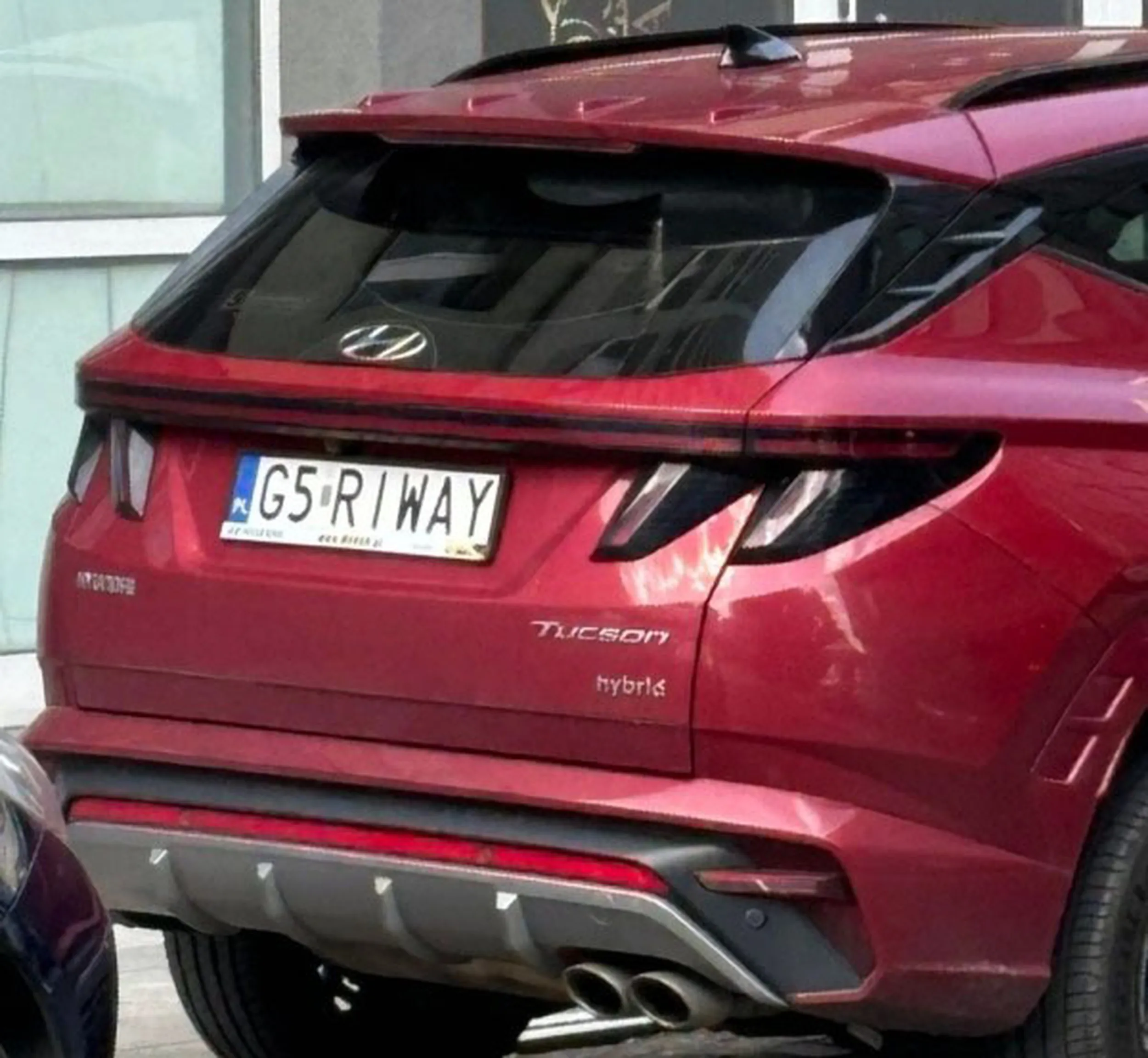 Fajny numer, blacha G5 RIWAY