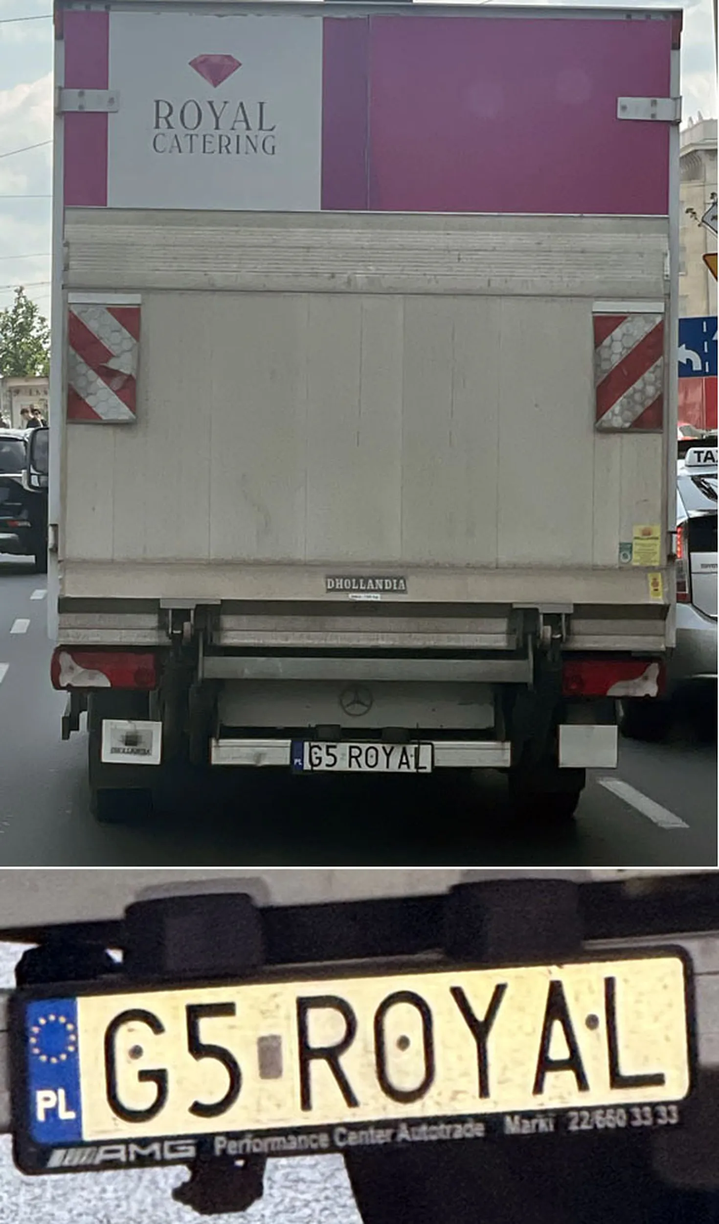 Fajny numer, blacha G5 ROYAL