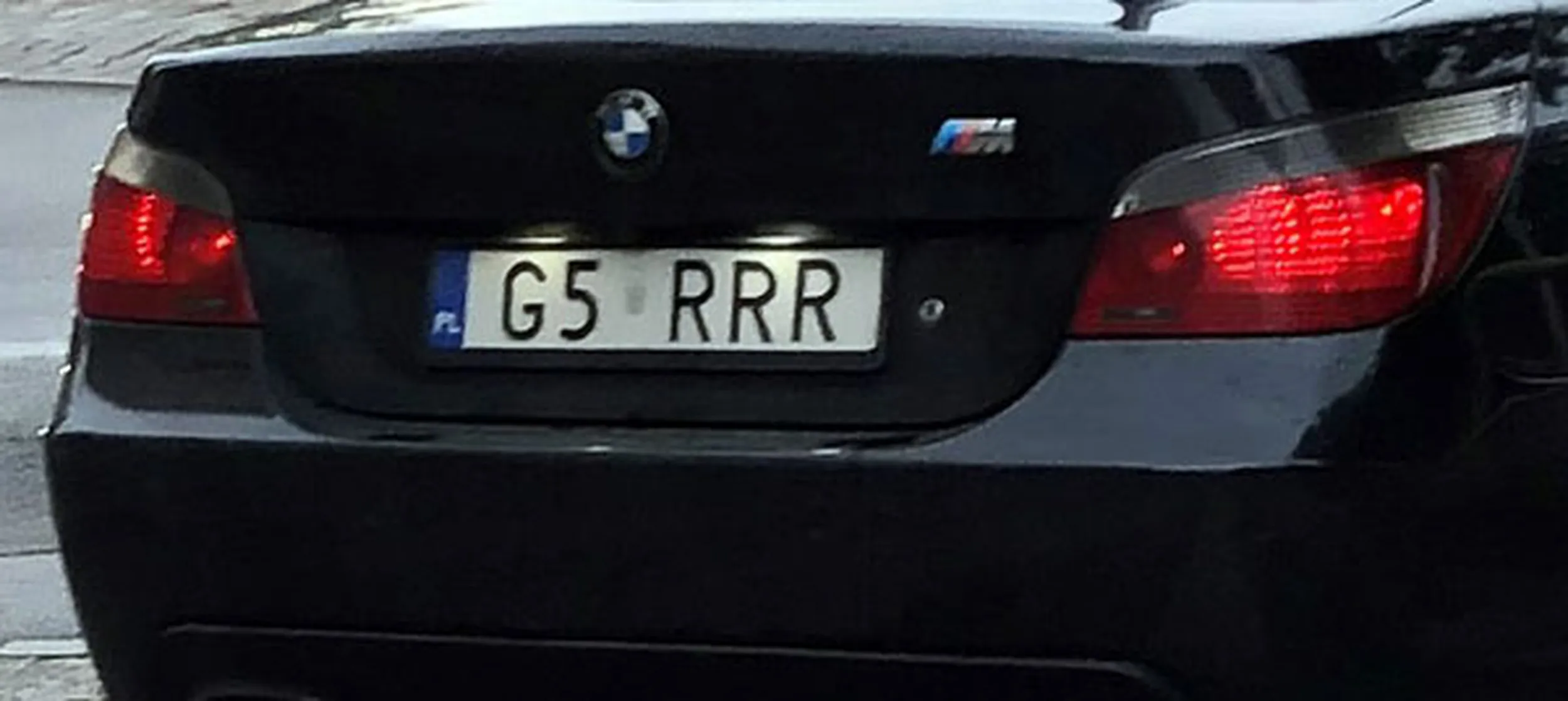 Fajny numer, blacha G5 RRR