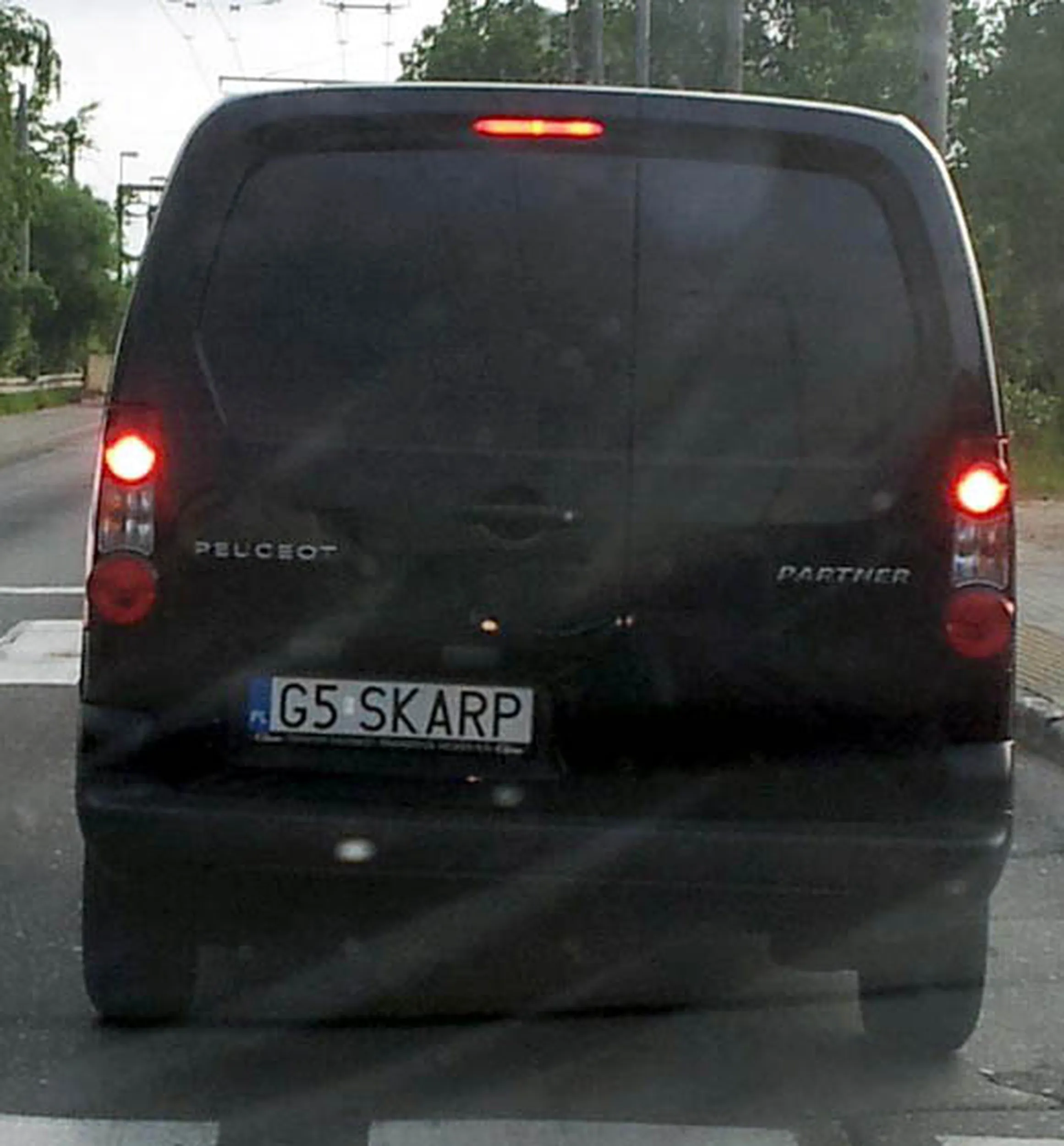 Fajny numer, blacha G5 SKARP