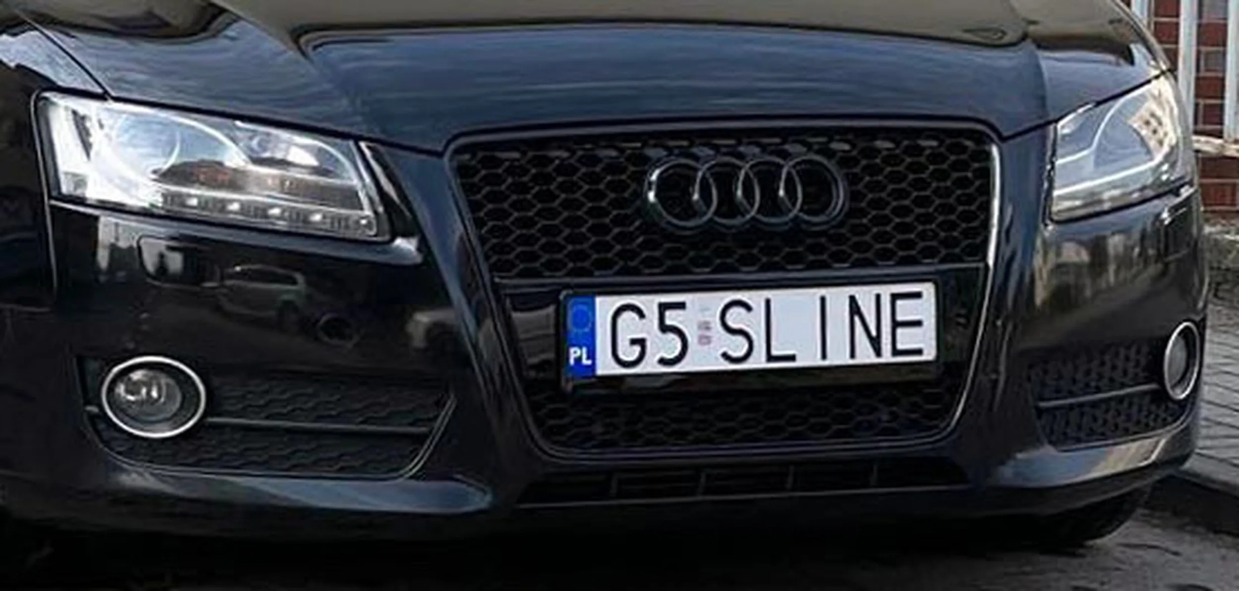 Fajny numer, blacha G5 SLINE