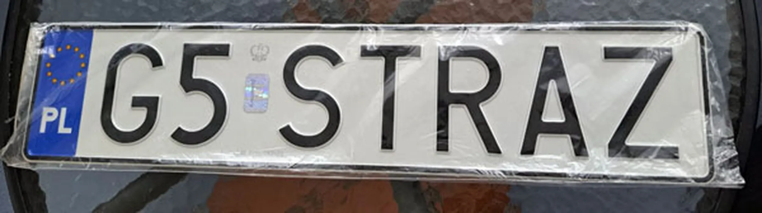 Fajny numer, blacha G5 STRAZ