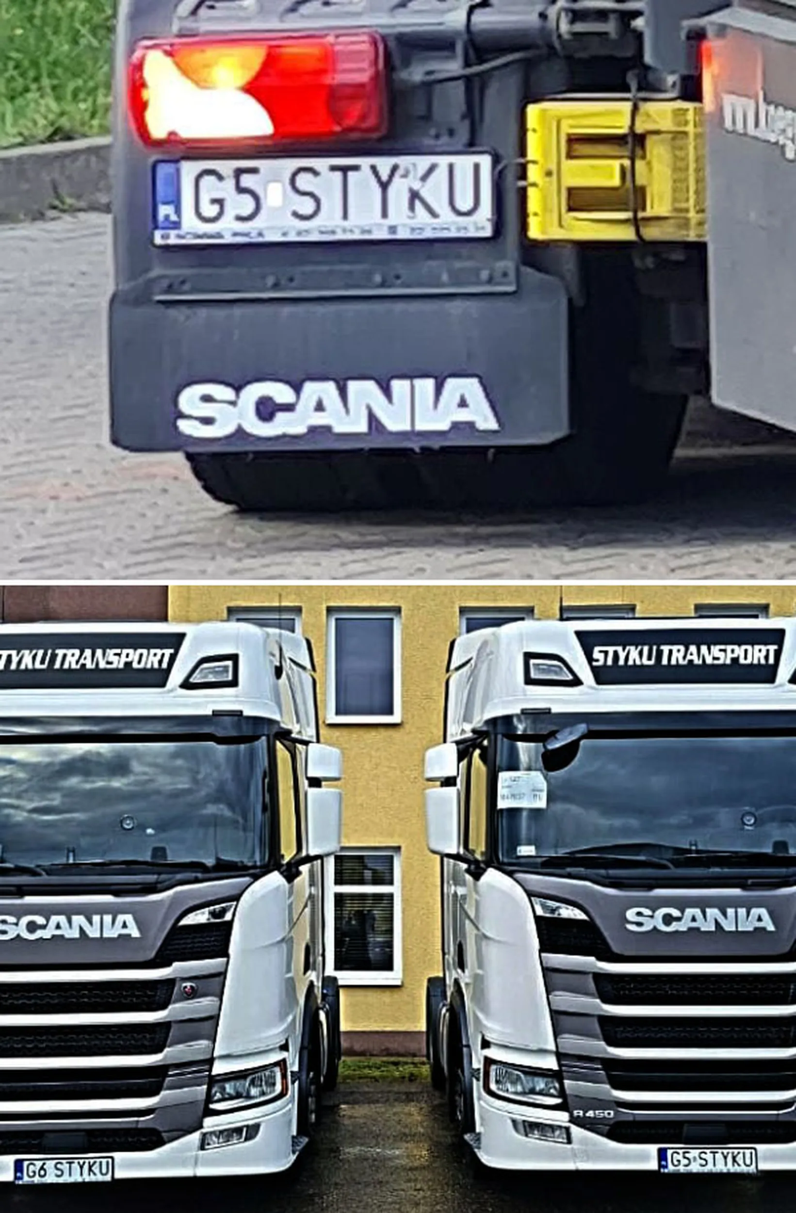 Fajny numer, blacha G5 STYKU