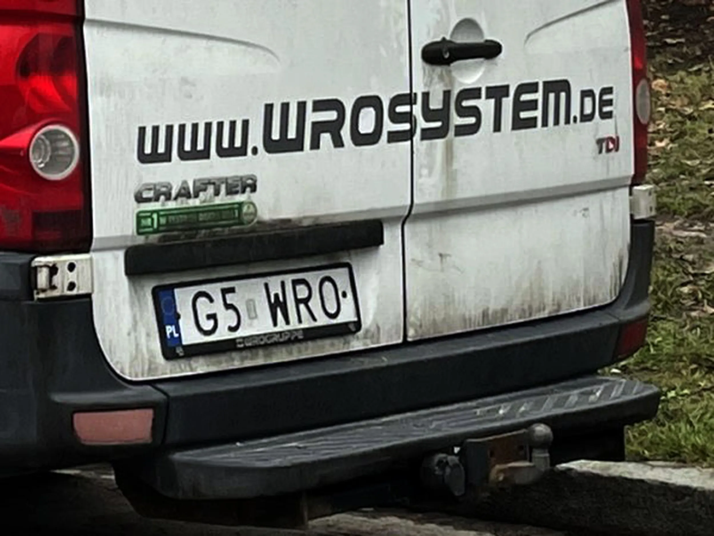 Fajny numer, blacha G5 WRO