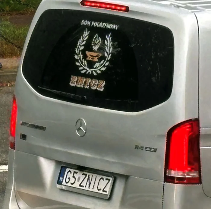 Fajny numer, blacha G5 ZNICZ