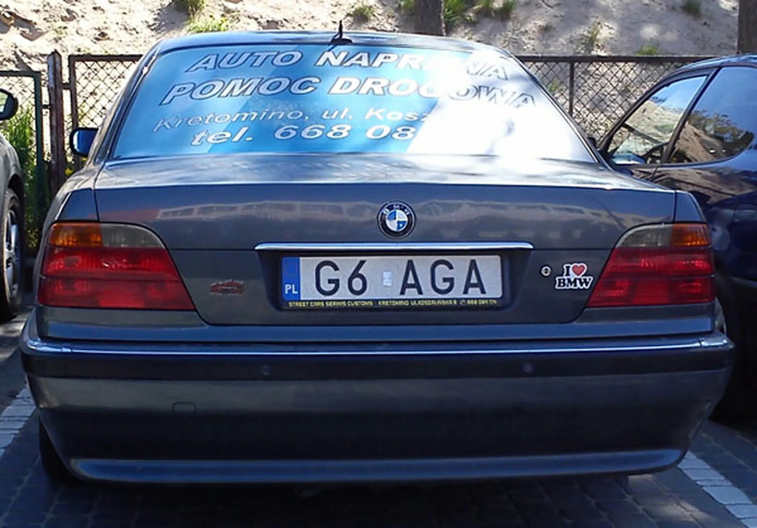 Fajny numer, blacha G6 AGA