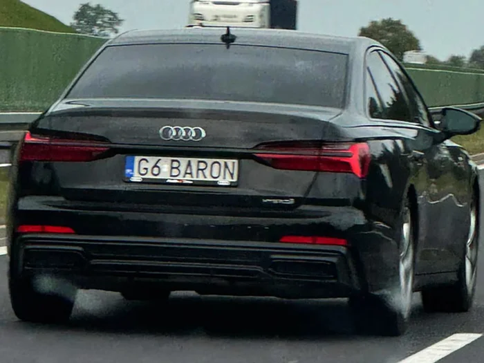 Fajny numer, blacha G6 BARON