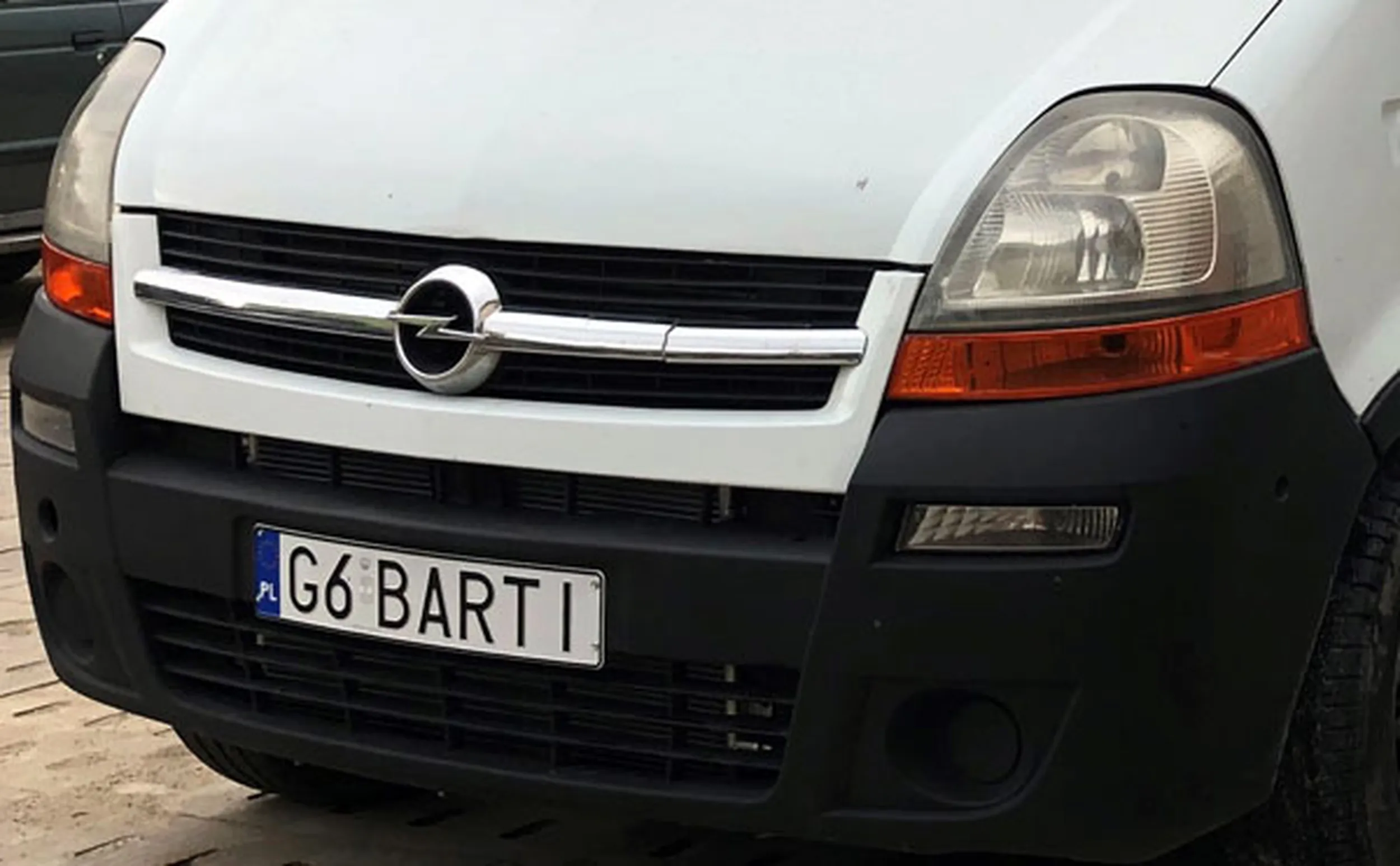 Fajny numer, blacha G6 BARTI