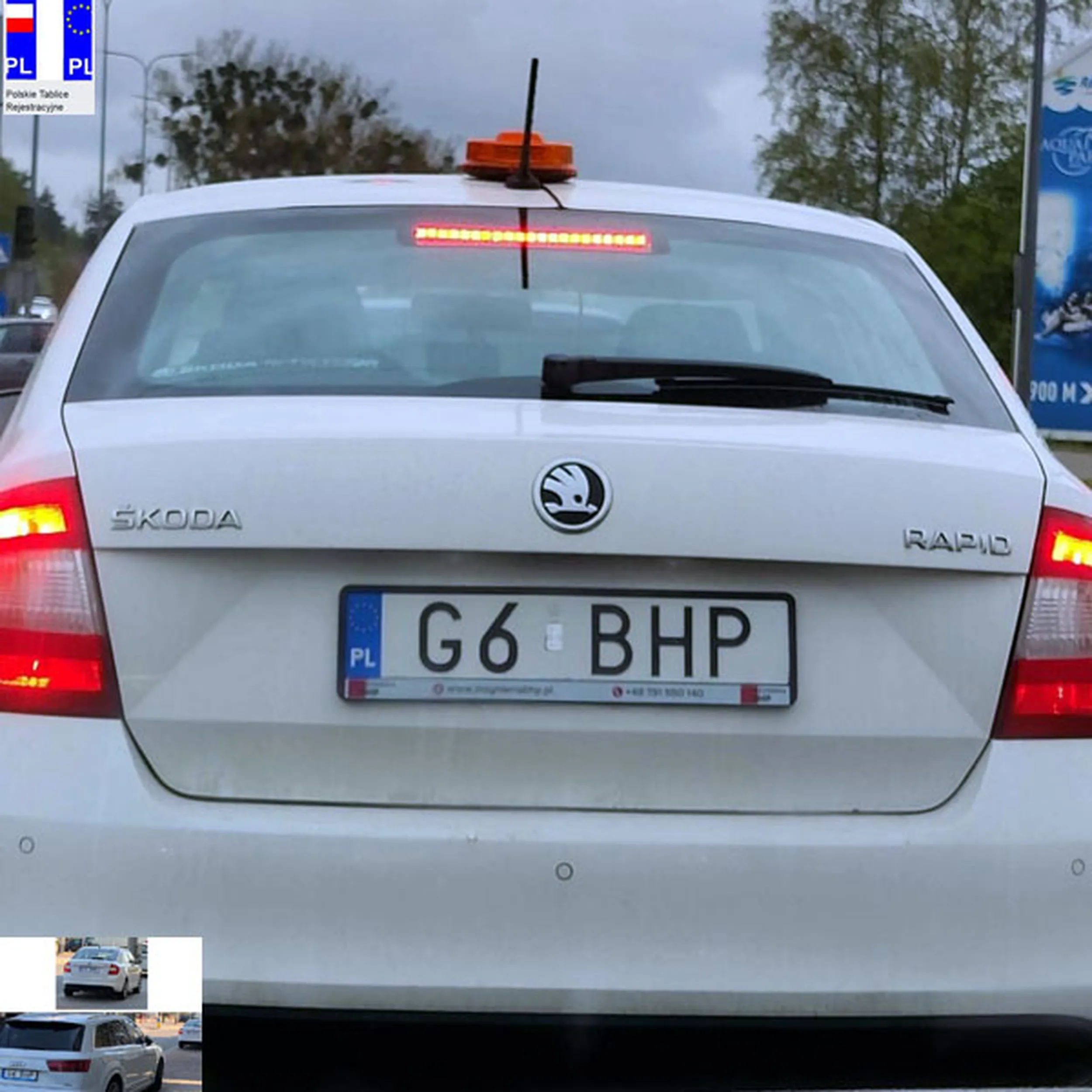 Fajny numer, blacha G6 BHP