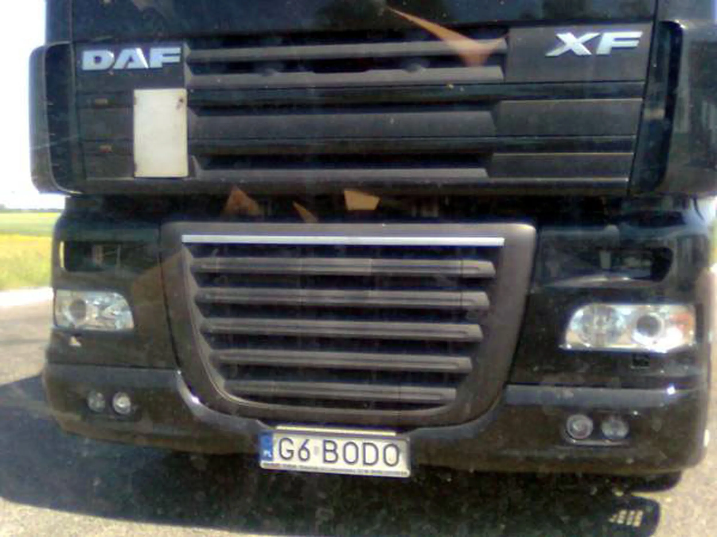 Fajny numer, blacha G6 BODO