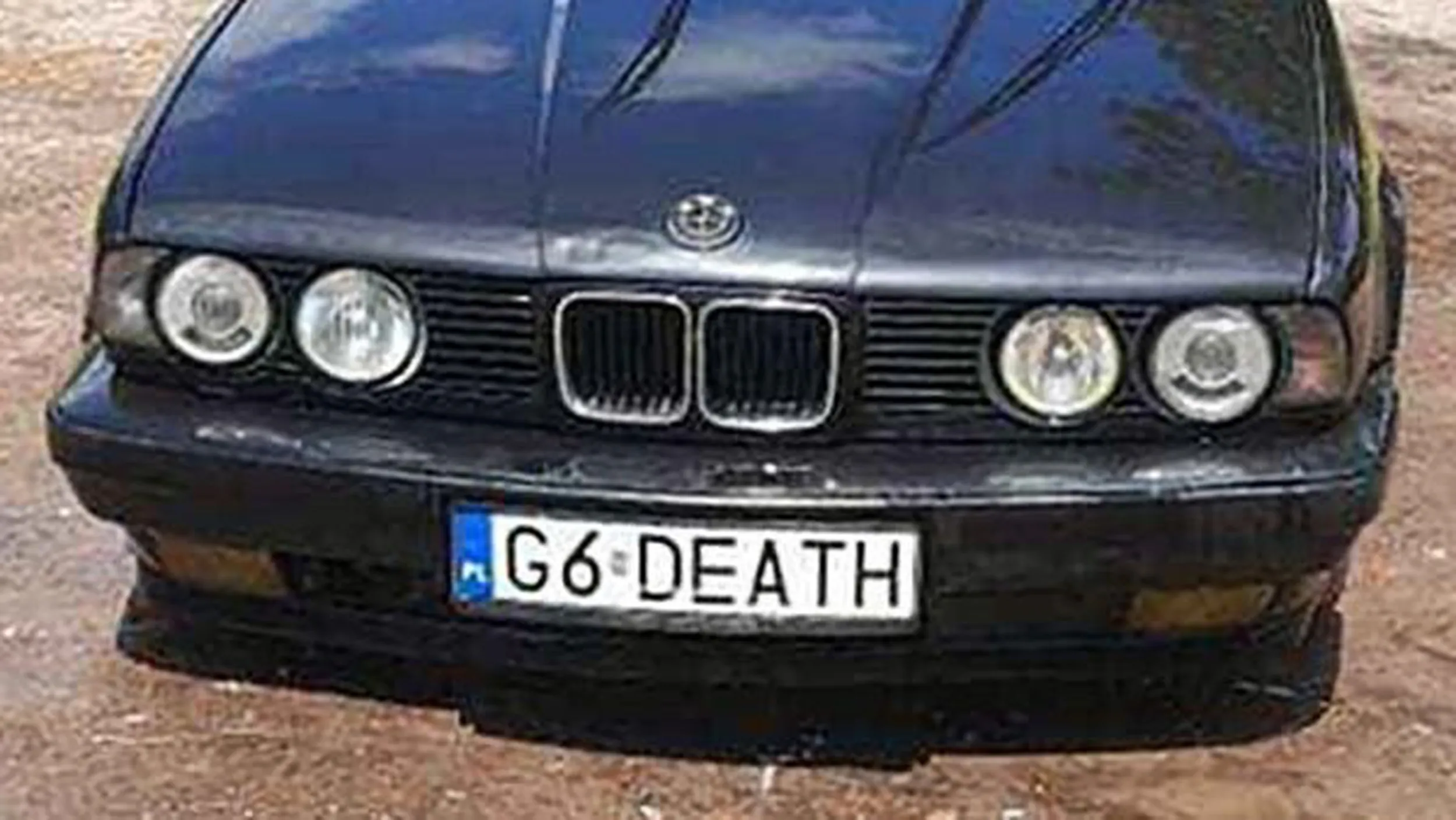 Fajny numer, blacha G6 DEATH