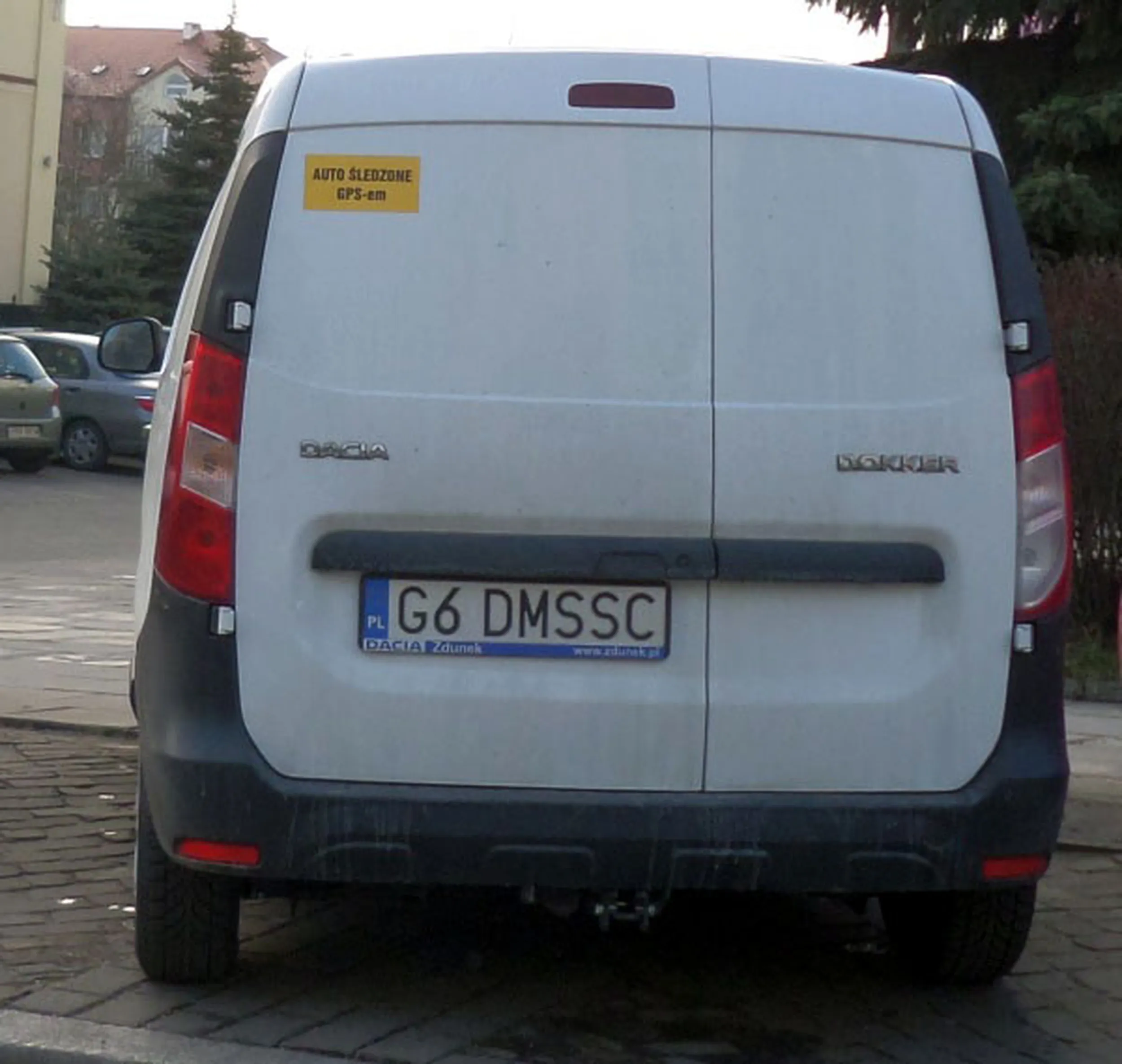 Fajny numer, blacha G6 DMSSC