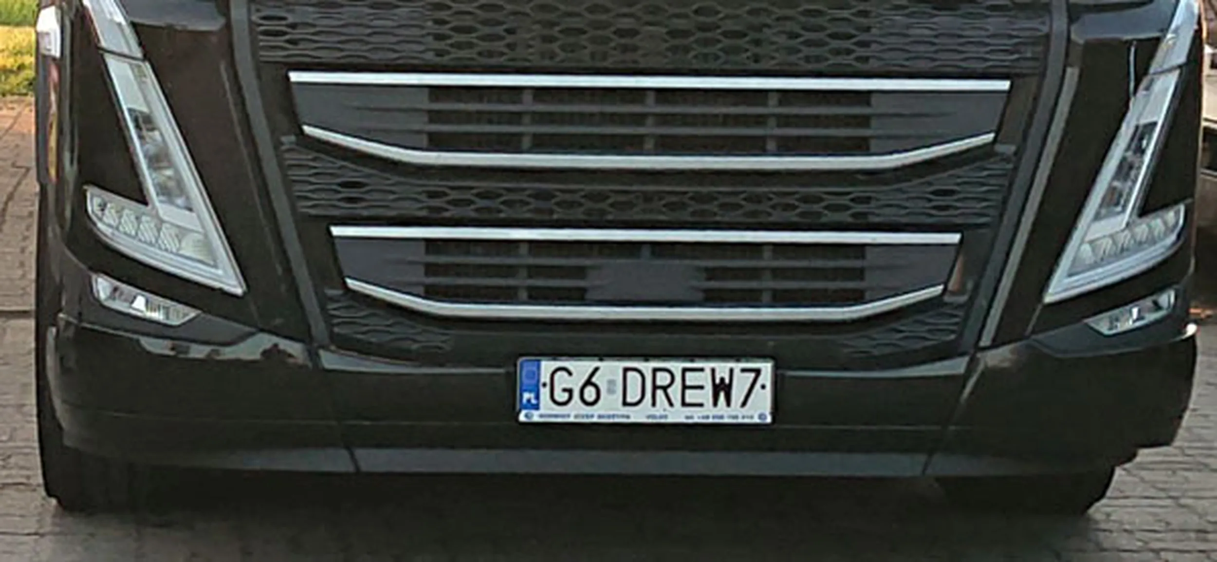 Fajny numer, blacha G6 DREW7