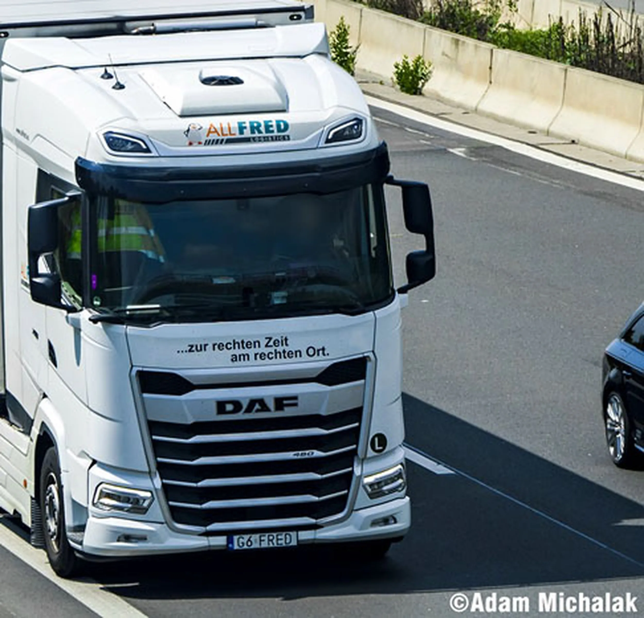 Fajny numer, blacha G6 FRED