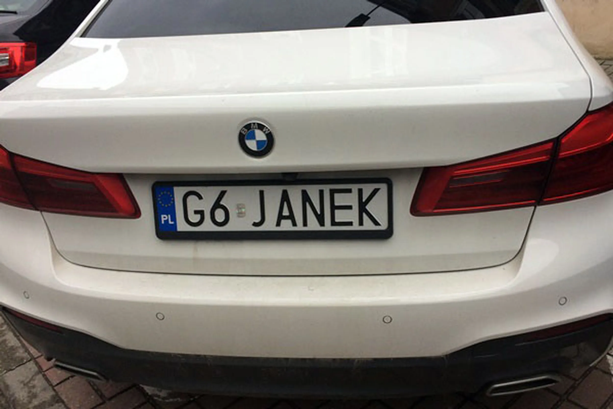 Fajny numer, blacha G6 JANEK