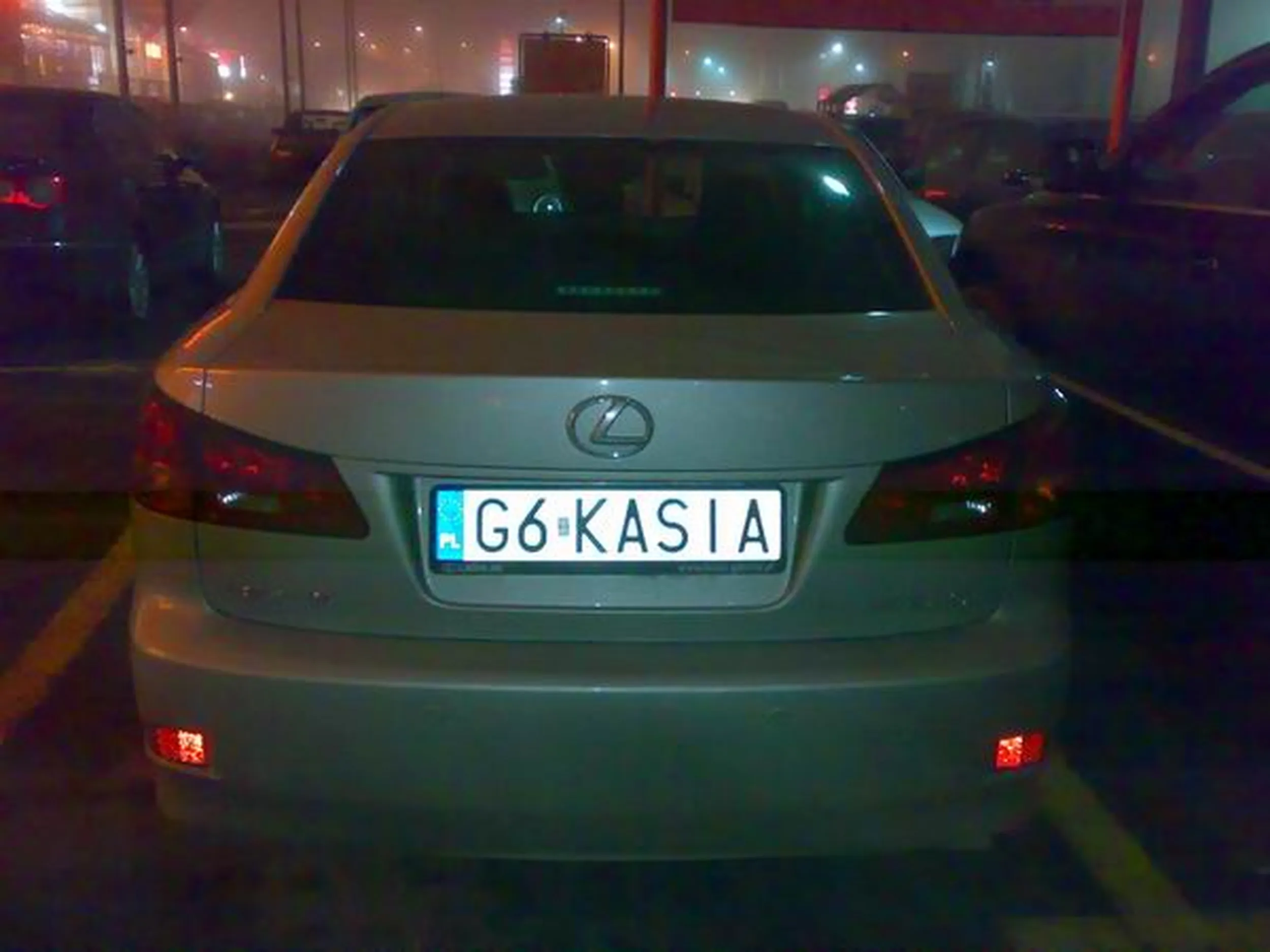 Fajny numer, blacha G6 KASIA