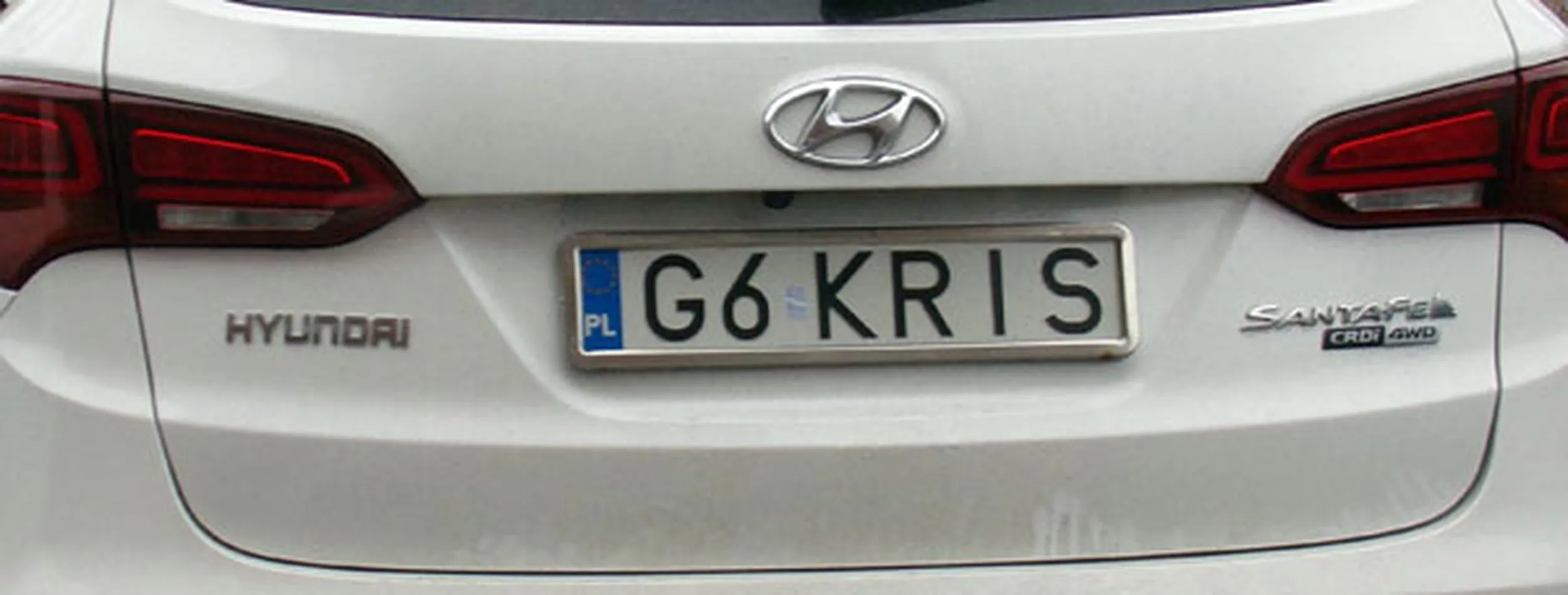 Fajny numer, blacha G6 KRIS