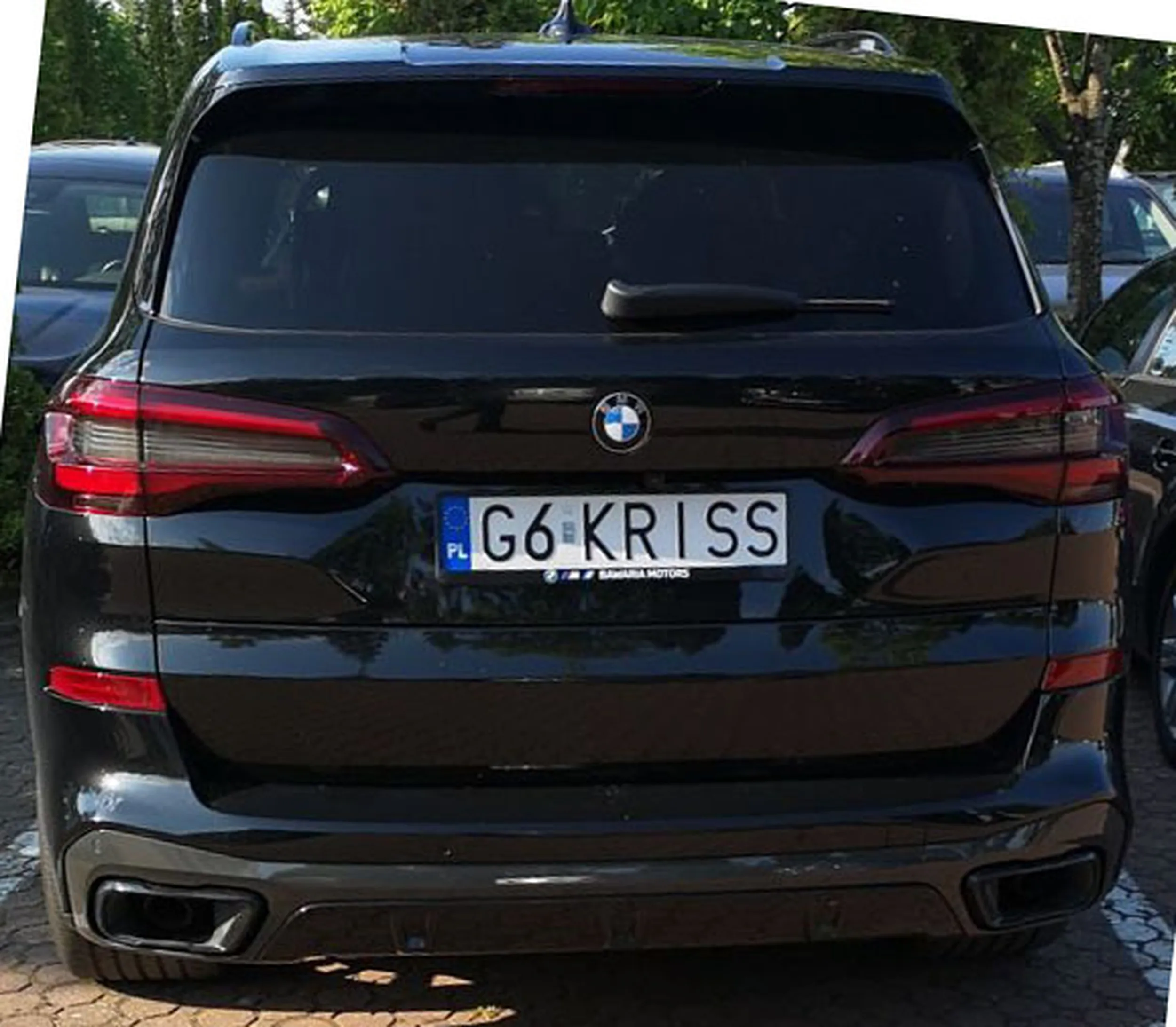 Fajny numer, blacha G6 KRISS