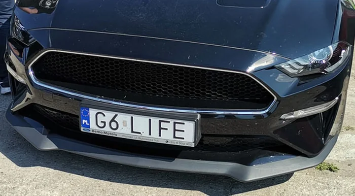 Fajny numer, blacha G6 LIFE