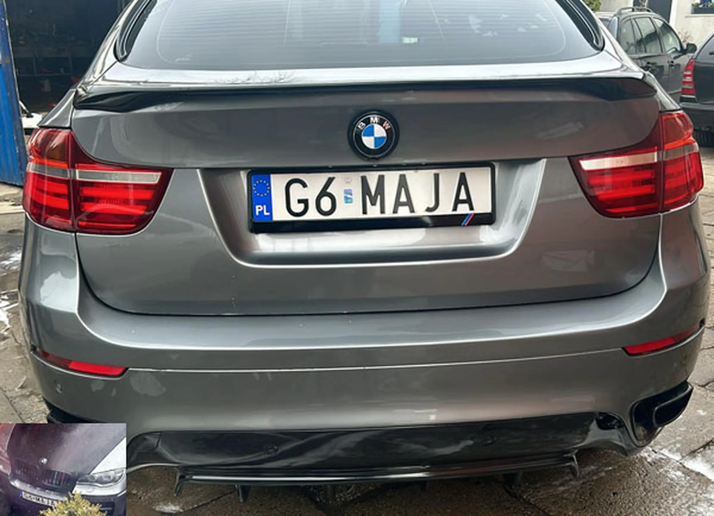 Fajny numer, blacha G6 MAJA