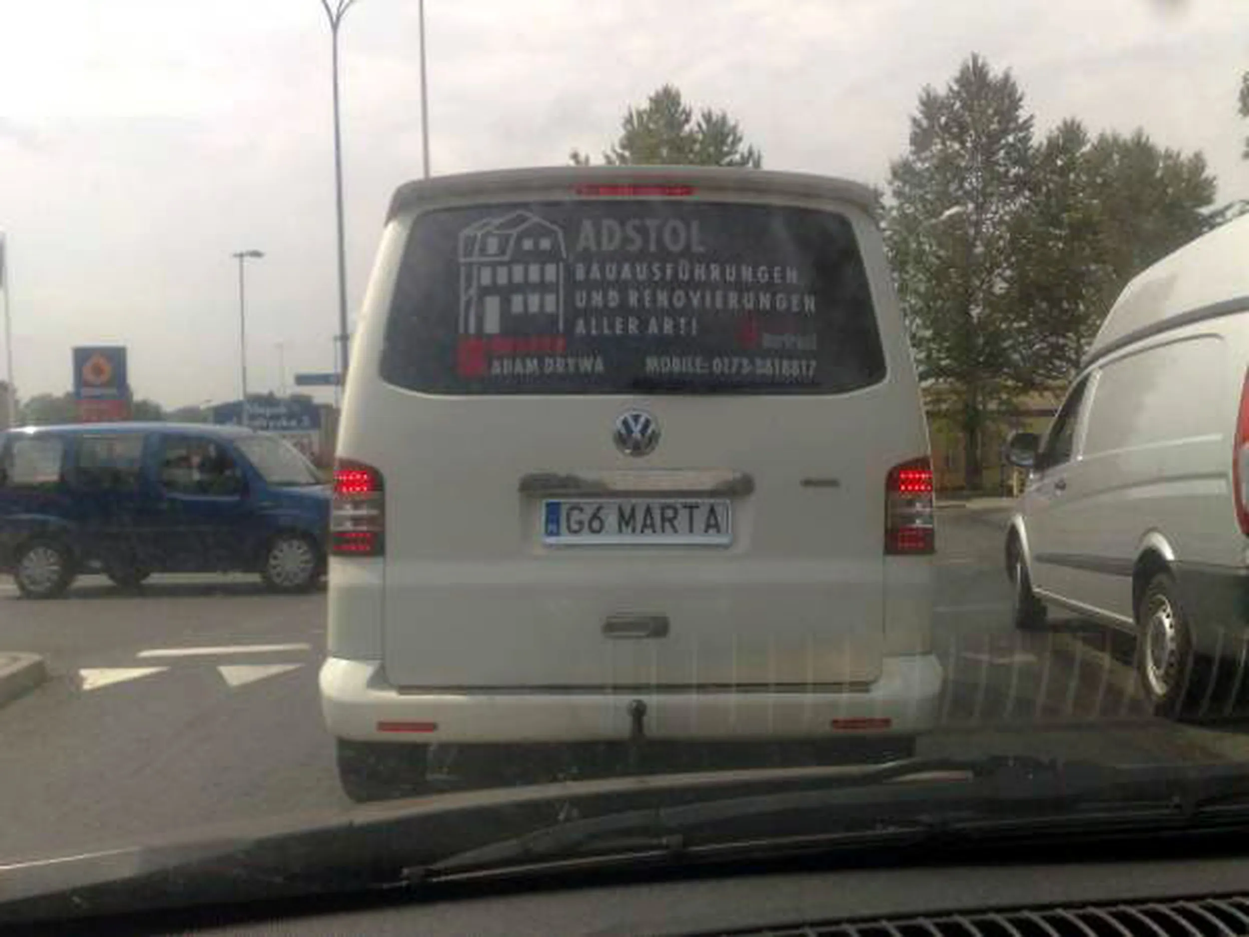 Fajny numer, blacha G6 MARTA