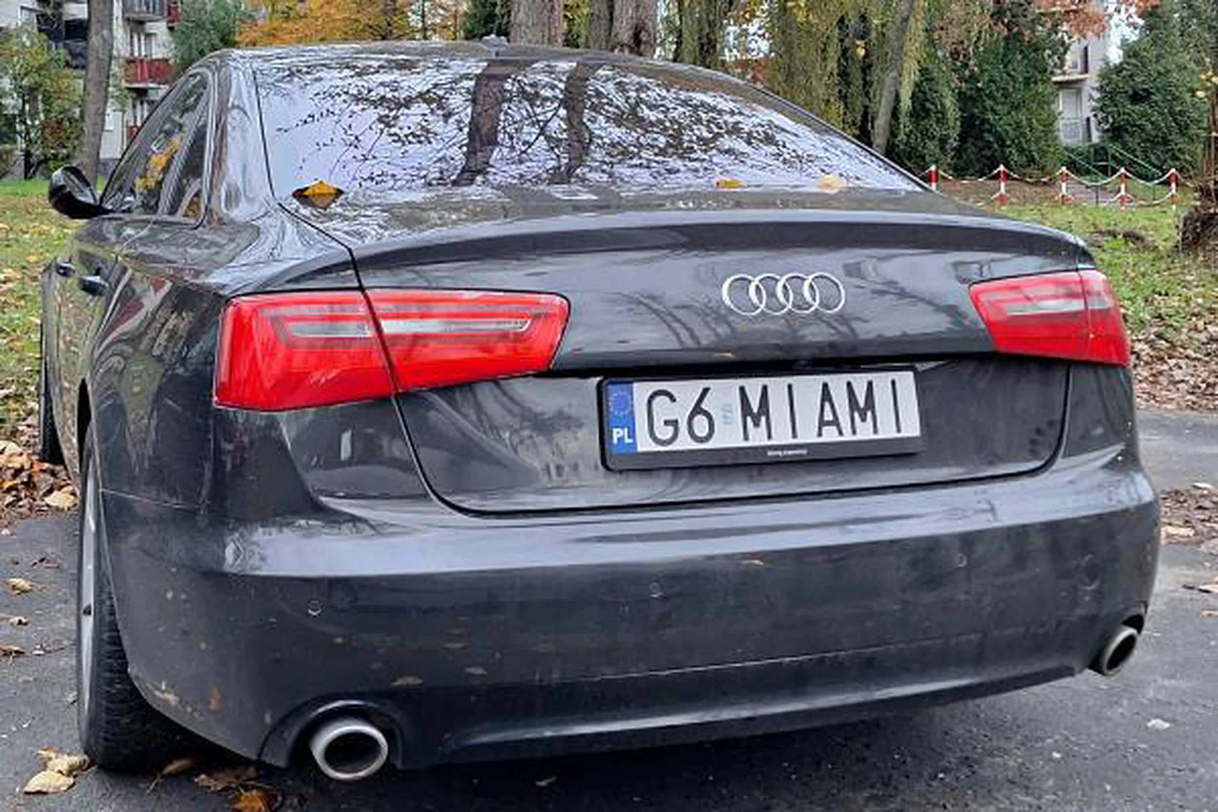 Fajny numer, blacha G6 MIAMI