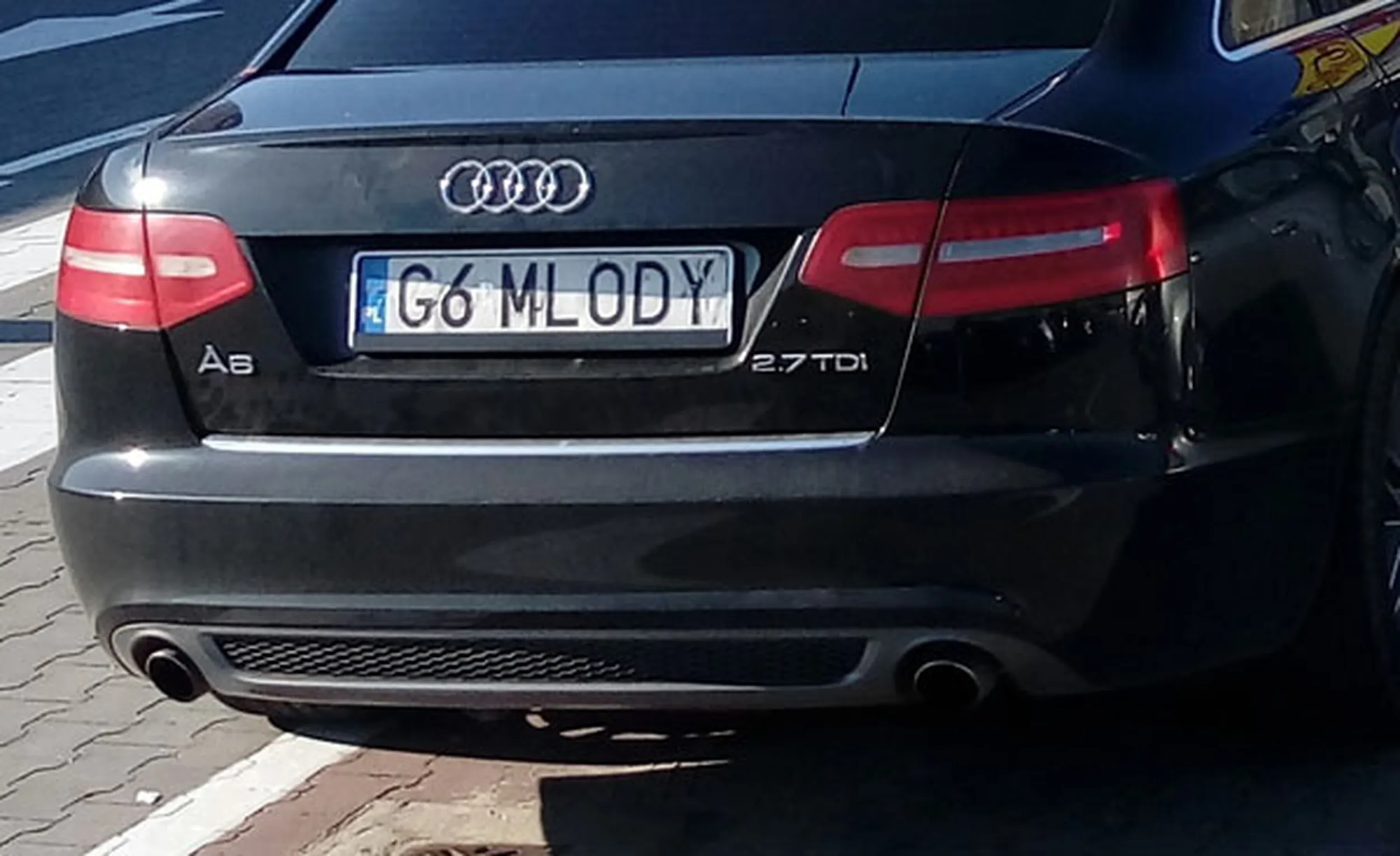 Fajny numer, blacha G6 MLODY