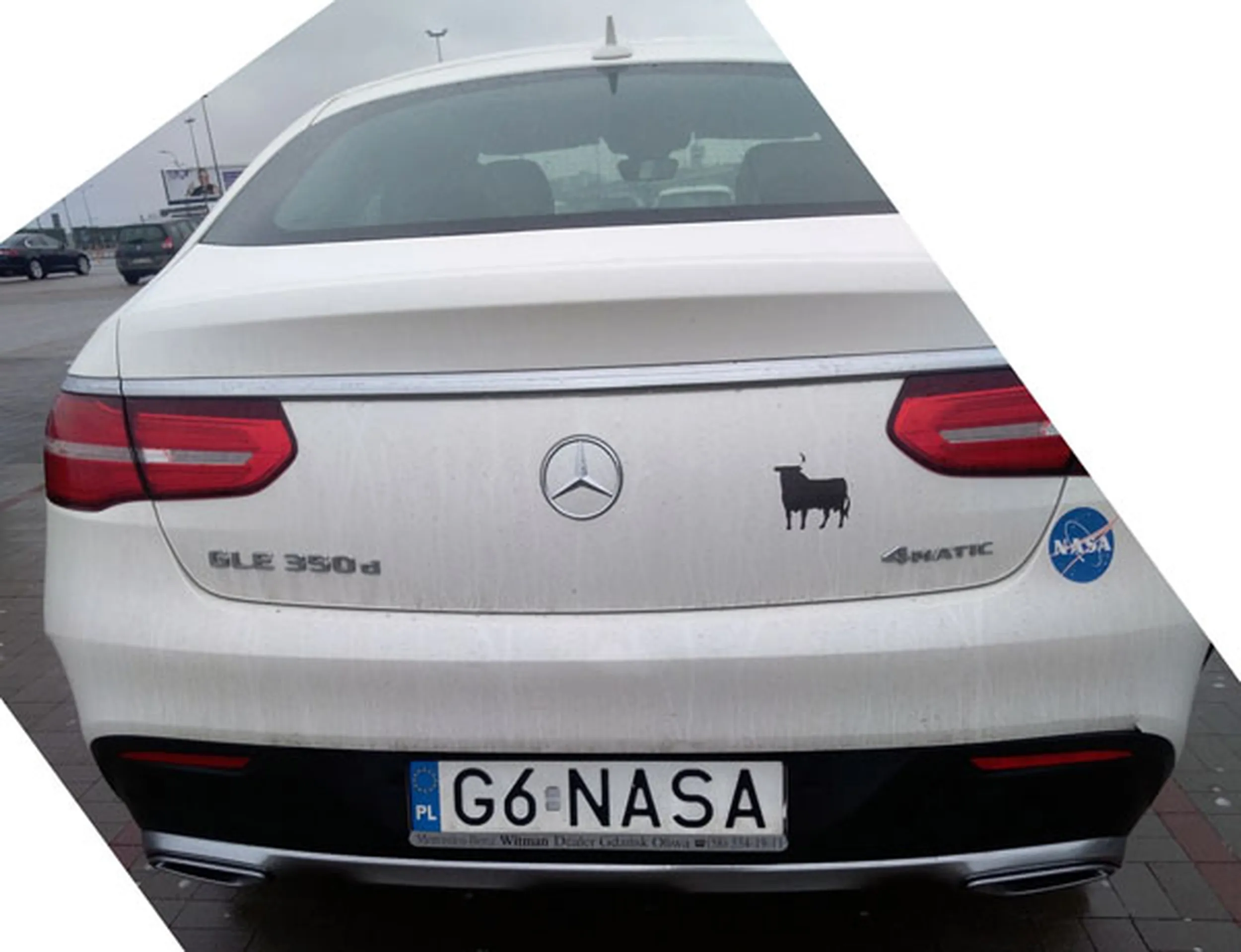 Fajny numer, blacha G6 NASA