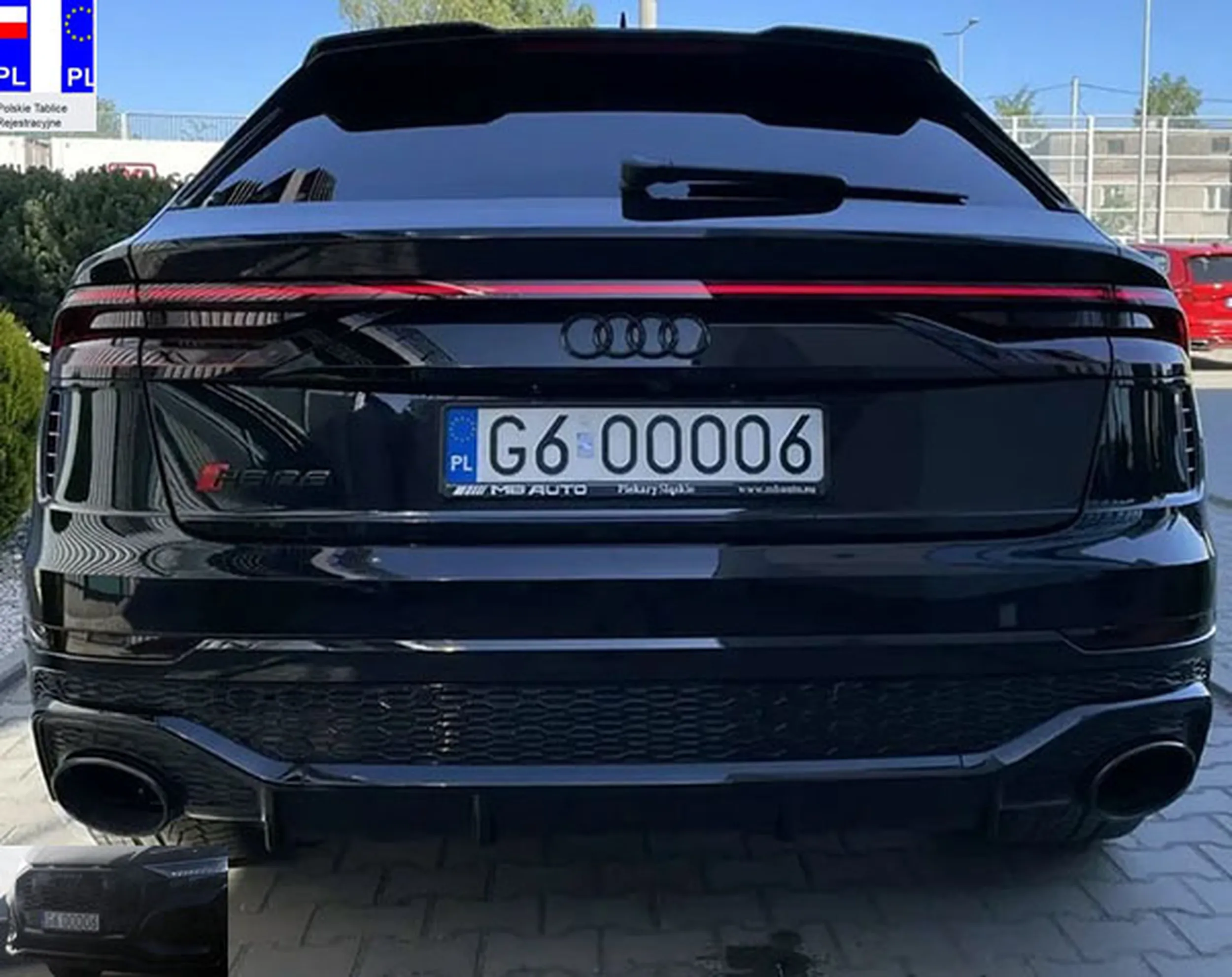 Fajny numer, blacha G6 OOOO6