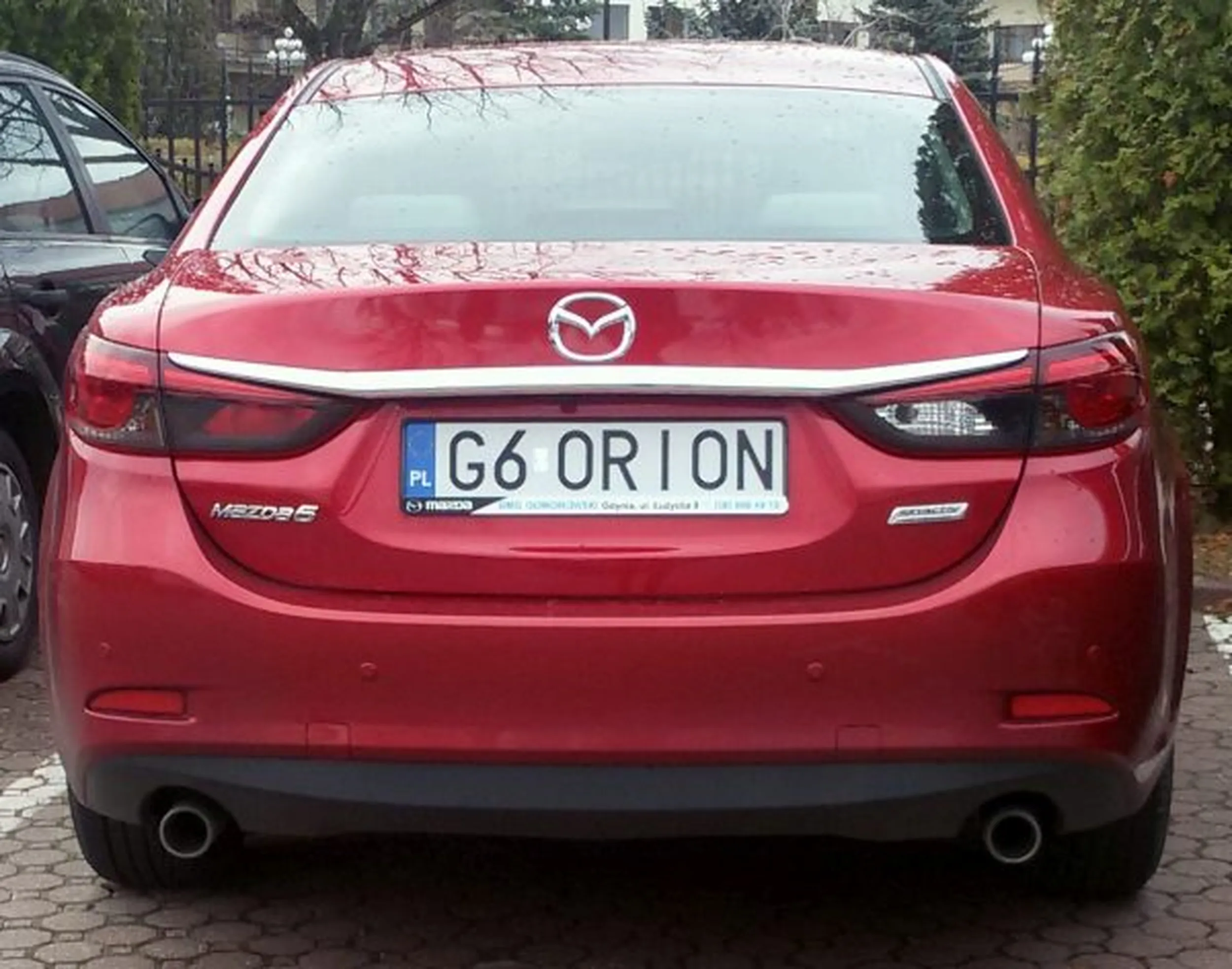 Fajny numer, blacha G6 ORION