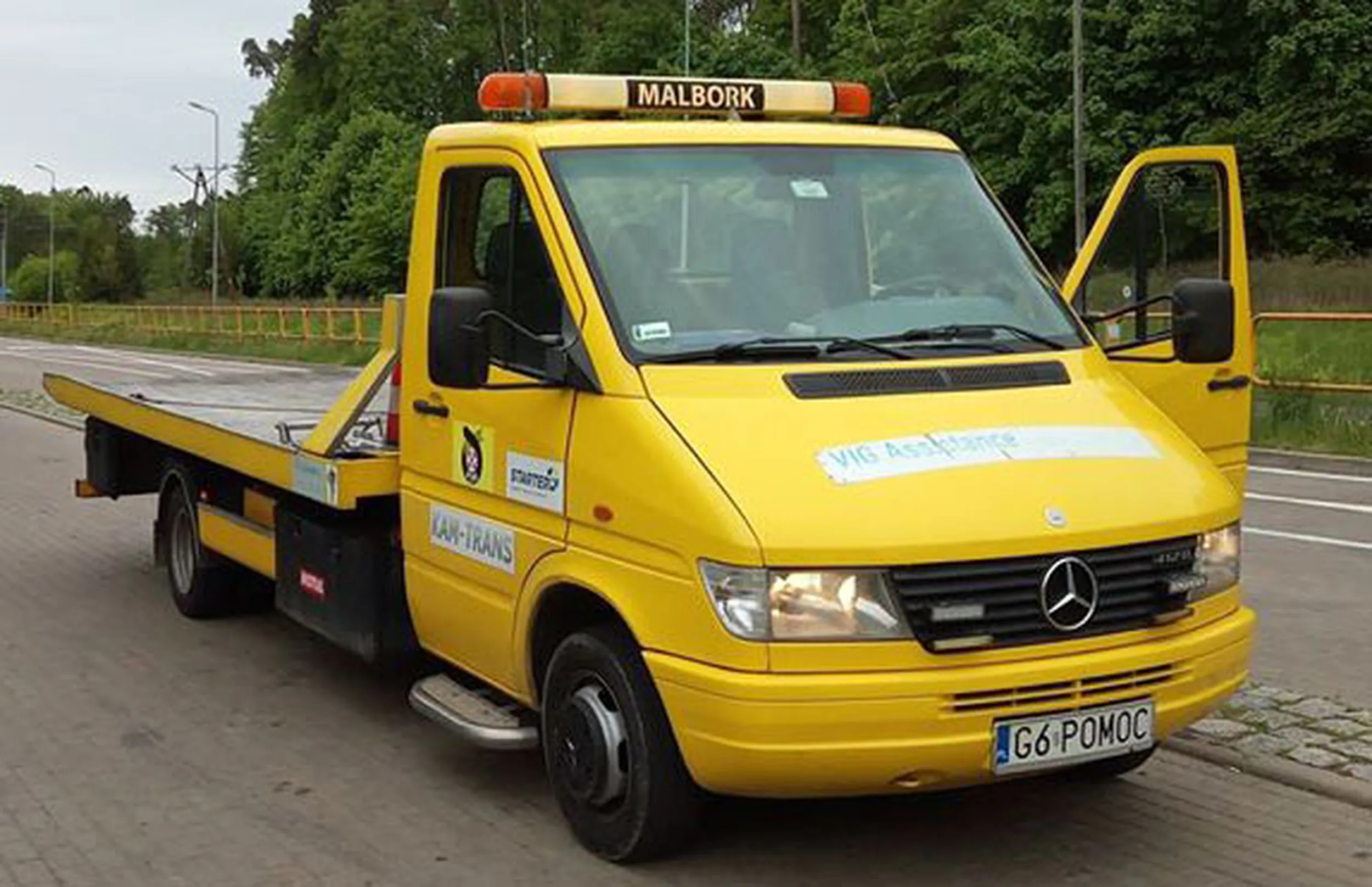 Fajny numer, blacha G6 POMOC