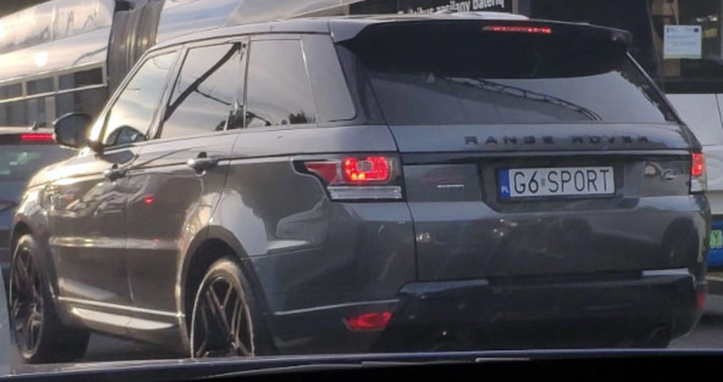 Fajny numer, blacha G6 SPORT