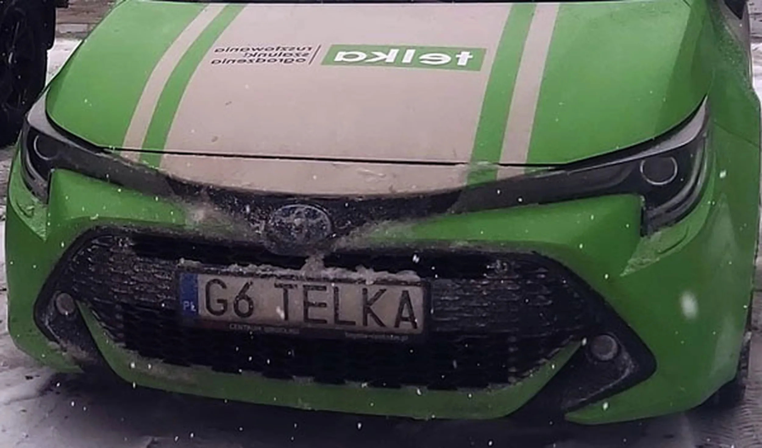 Fajny numer, blacha G6 TELKA