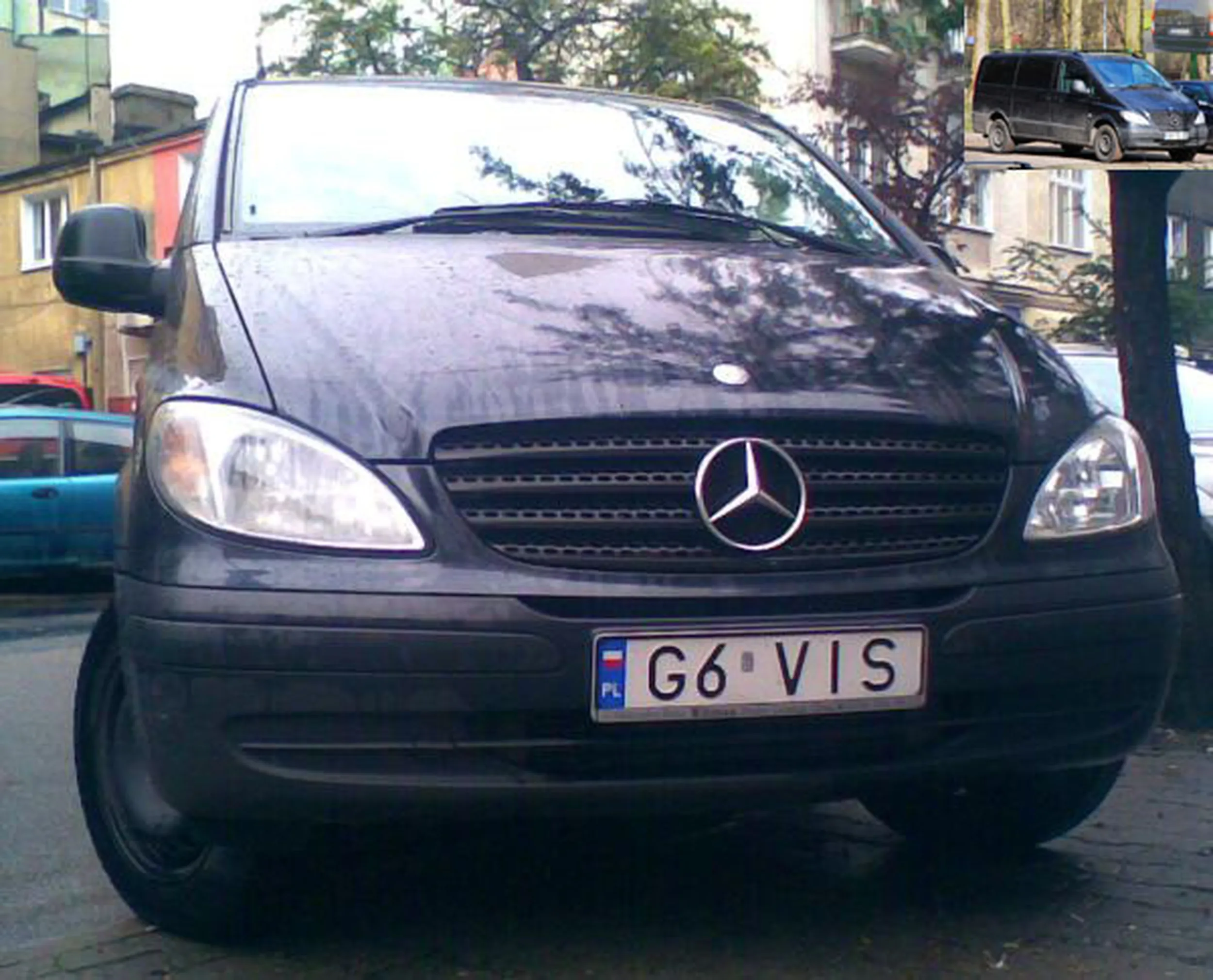 Fajny numer, blacha G6 VIS