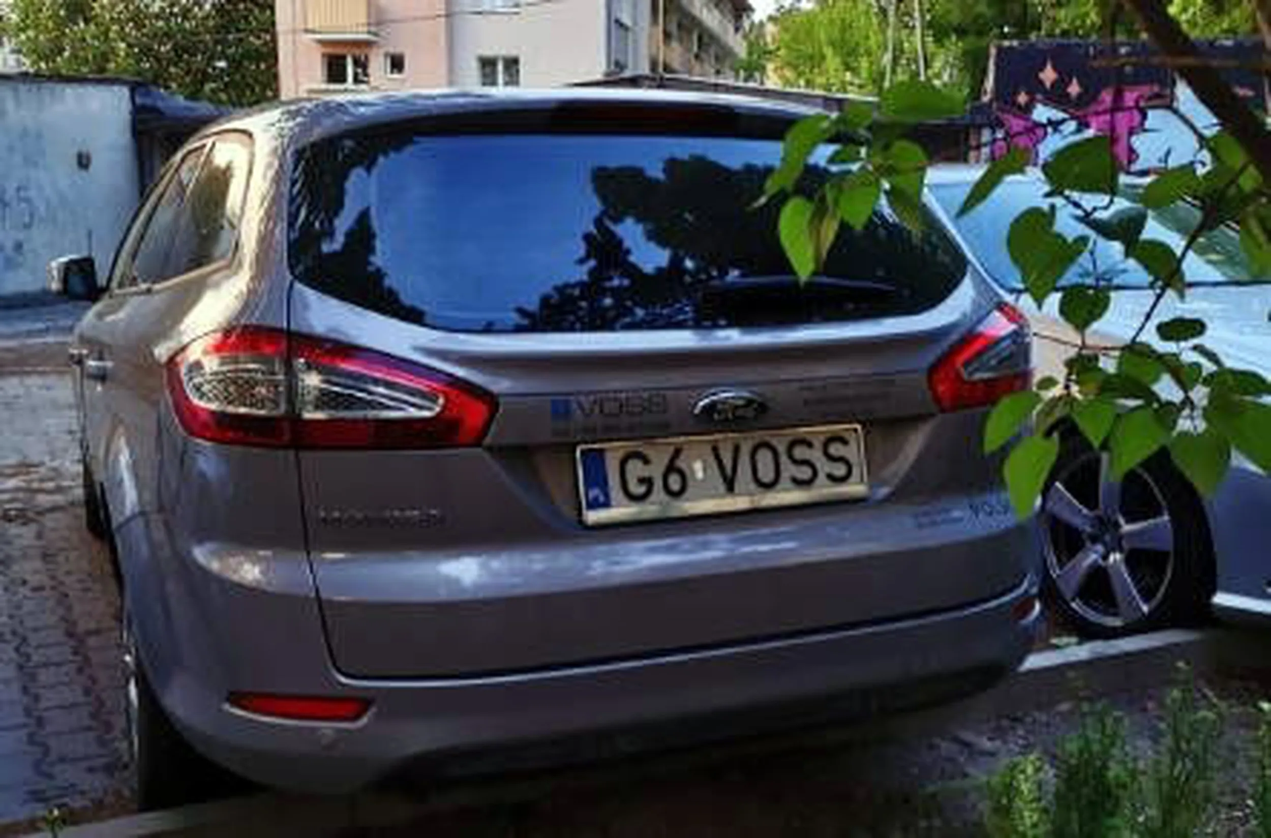 Fajny numer, blacha G6 VOSS