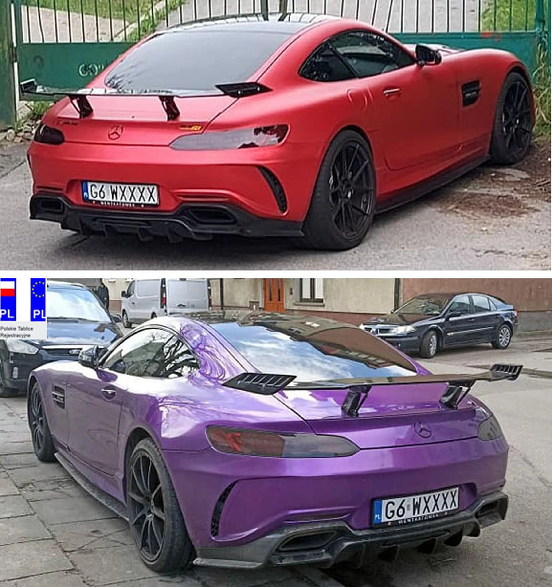 Fajny numer, blacha G6 WXXXX