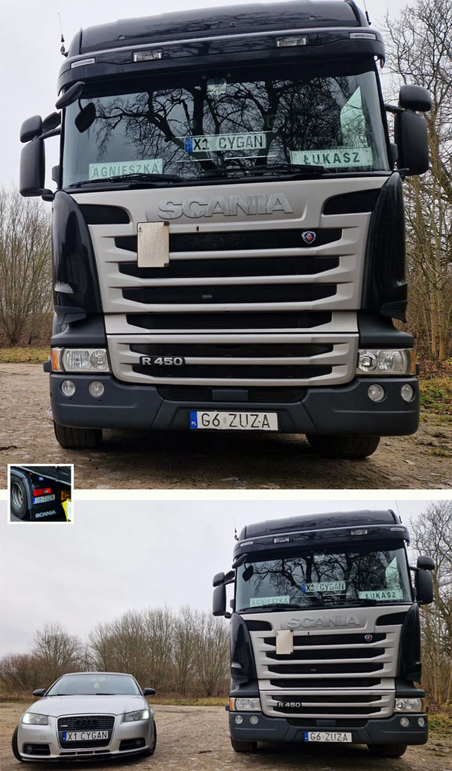 Fajny numer, blacha G6 ZUZA