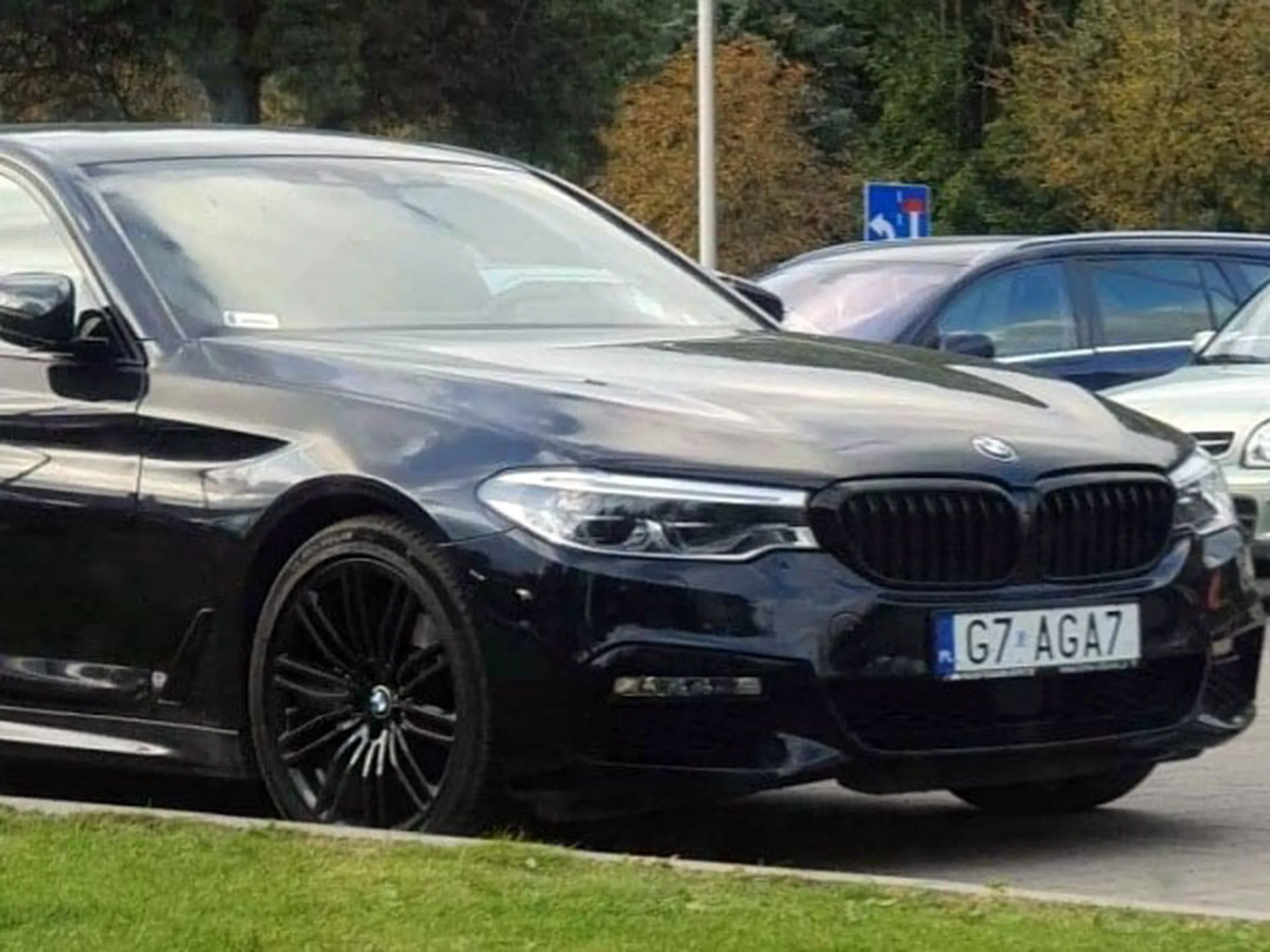 Fajny numer, blacha G7 AGA7