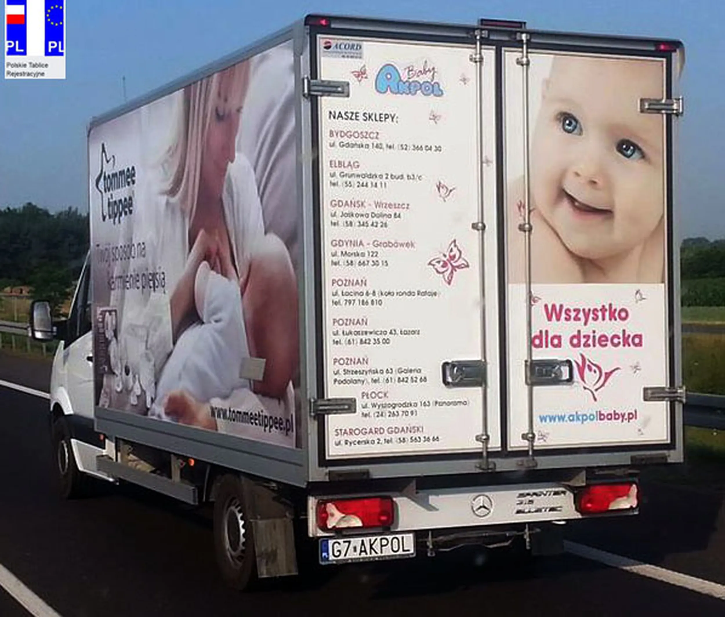 Fajny numer, blacha G7 AKPOL